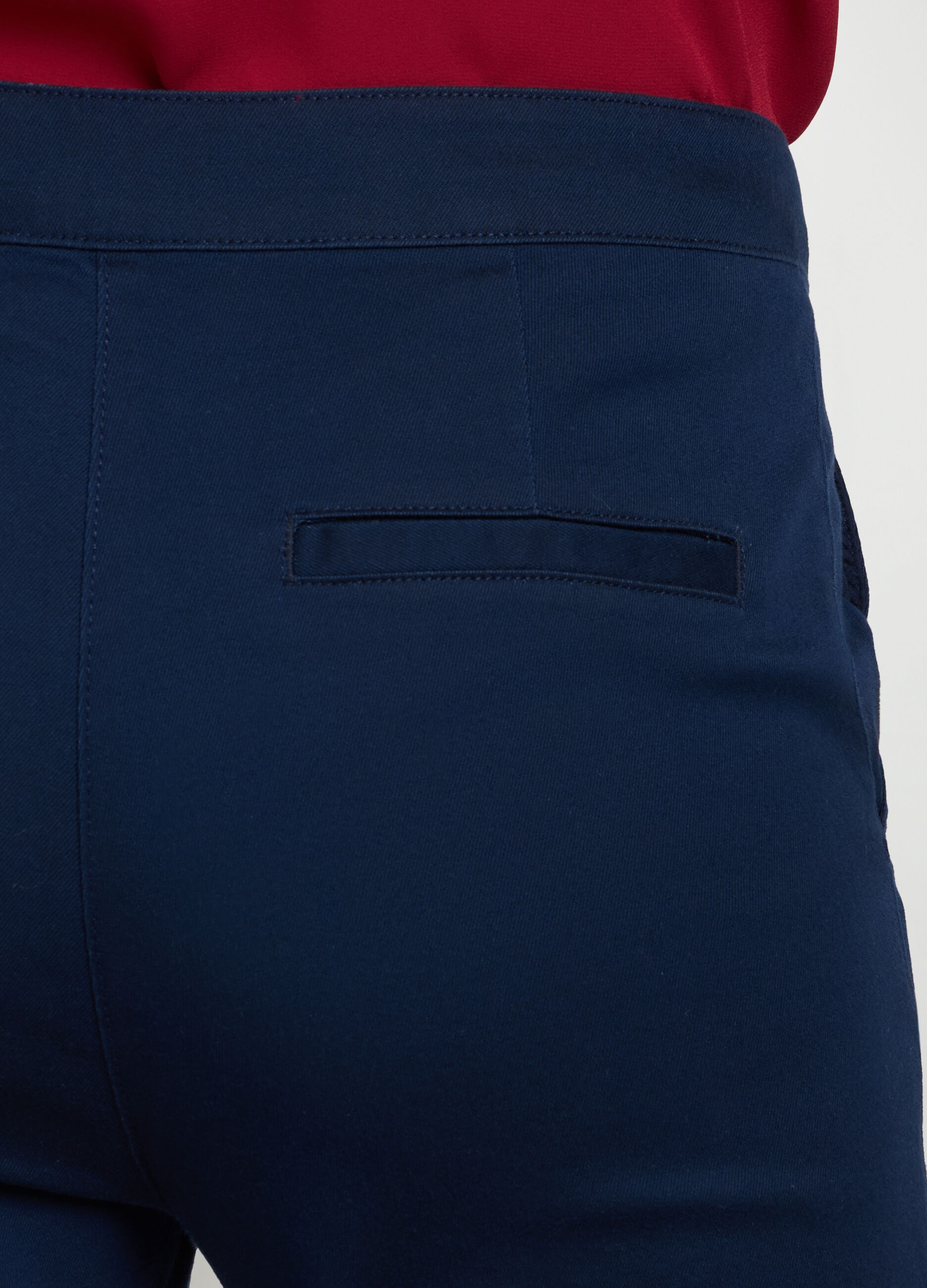 Treggings in misto cotone stretch donna_2