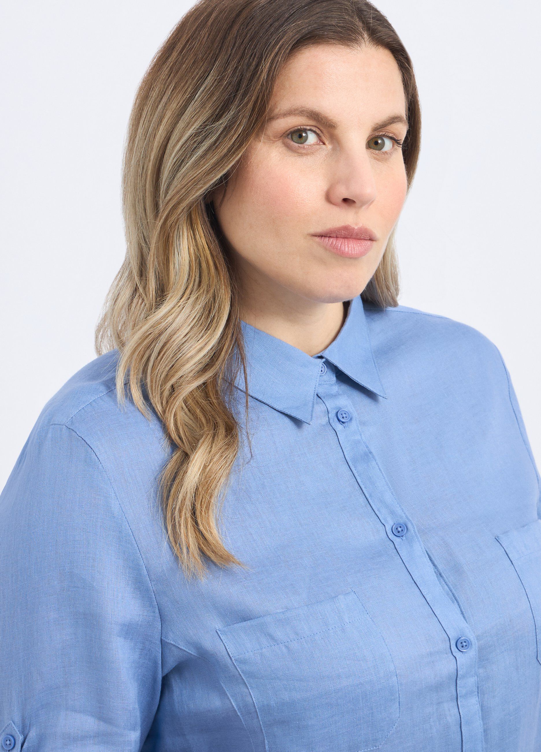 Camicia in puro lino donna curvy_2