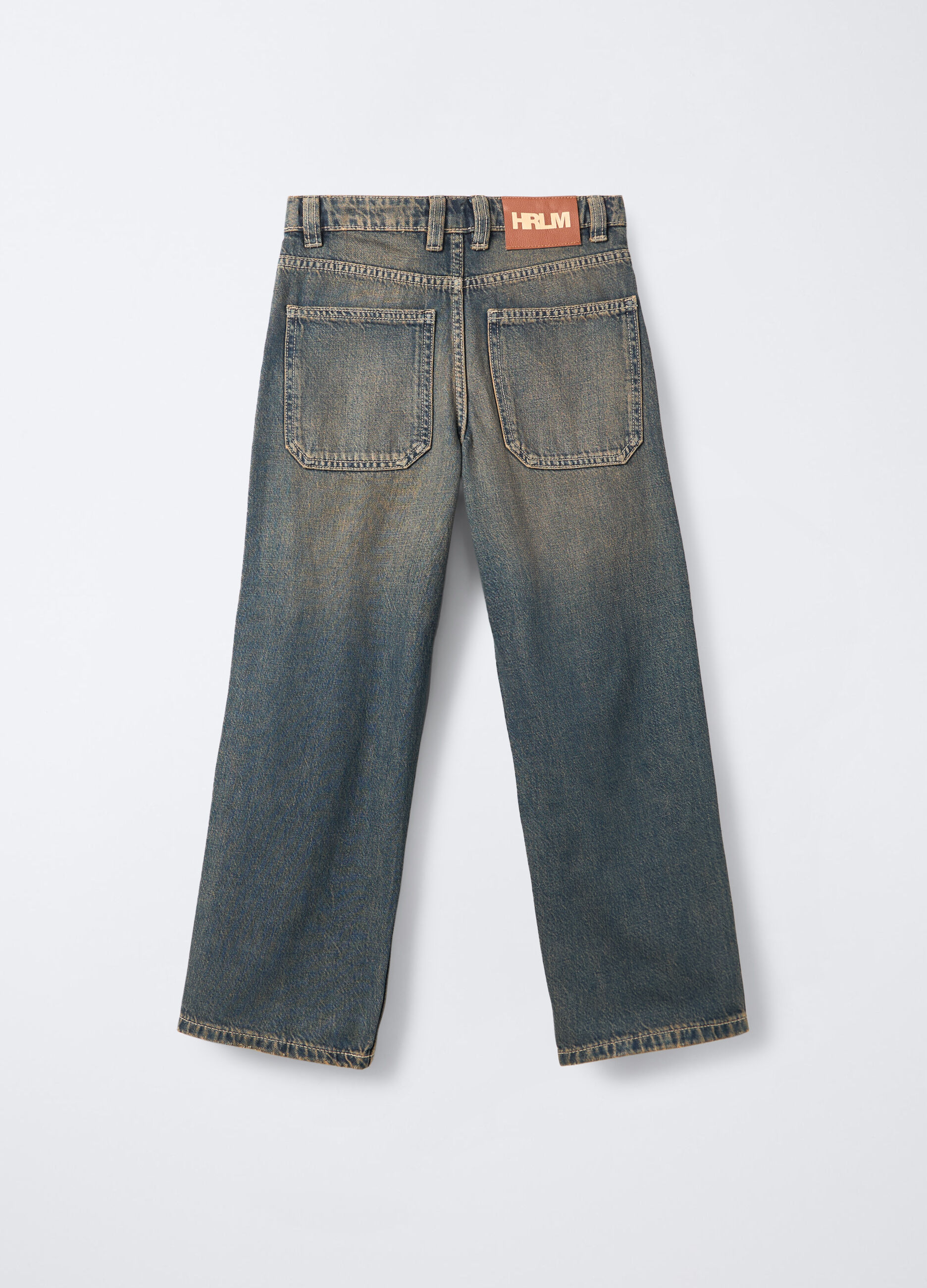 Pantaloni in denim di puro cotone Skater Fit ragazzo_1