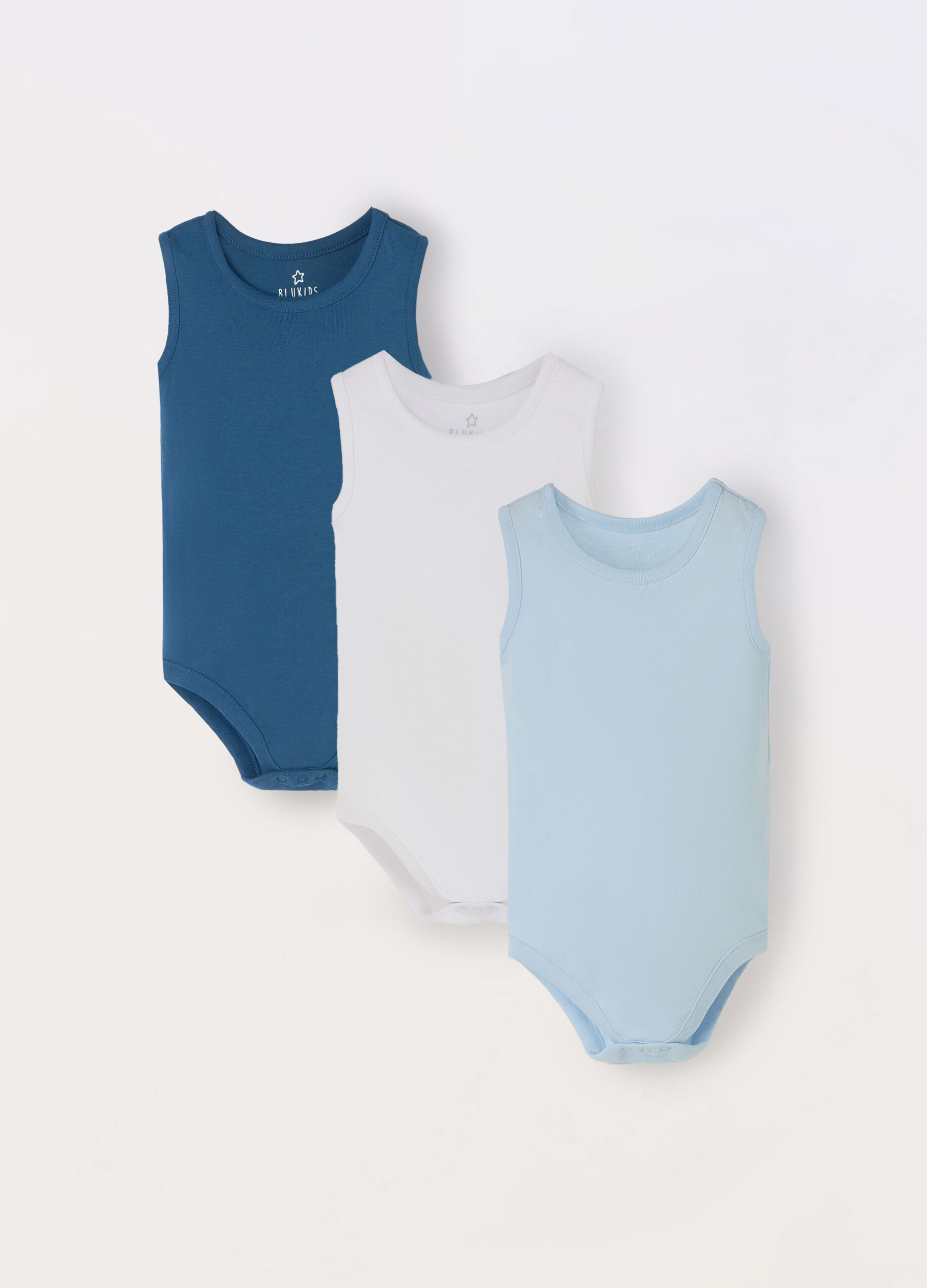 Pack 3 body in costina di puro cotone_0