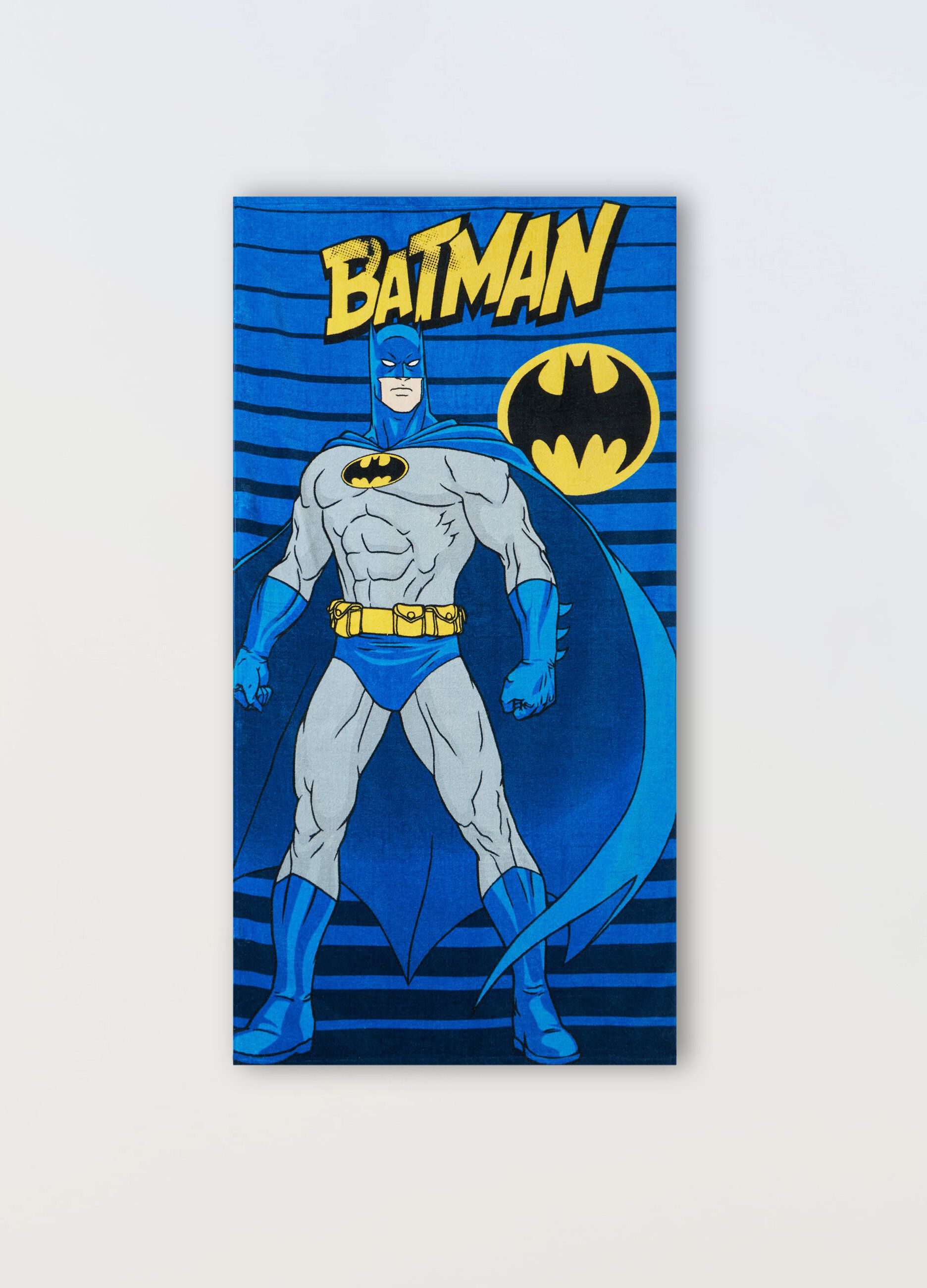 Telo mare Batman in puro cotone bambino_0