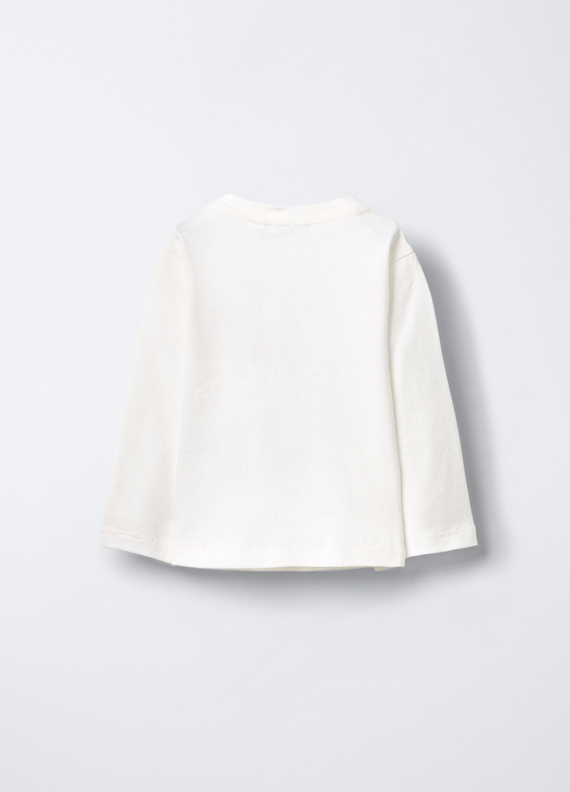 T-shirt in jersey di puro cotone bimbo_1
