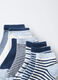 Pack 5 calze corte misto cotone stretch_2