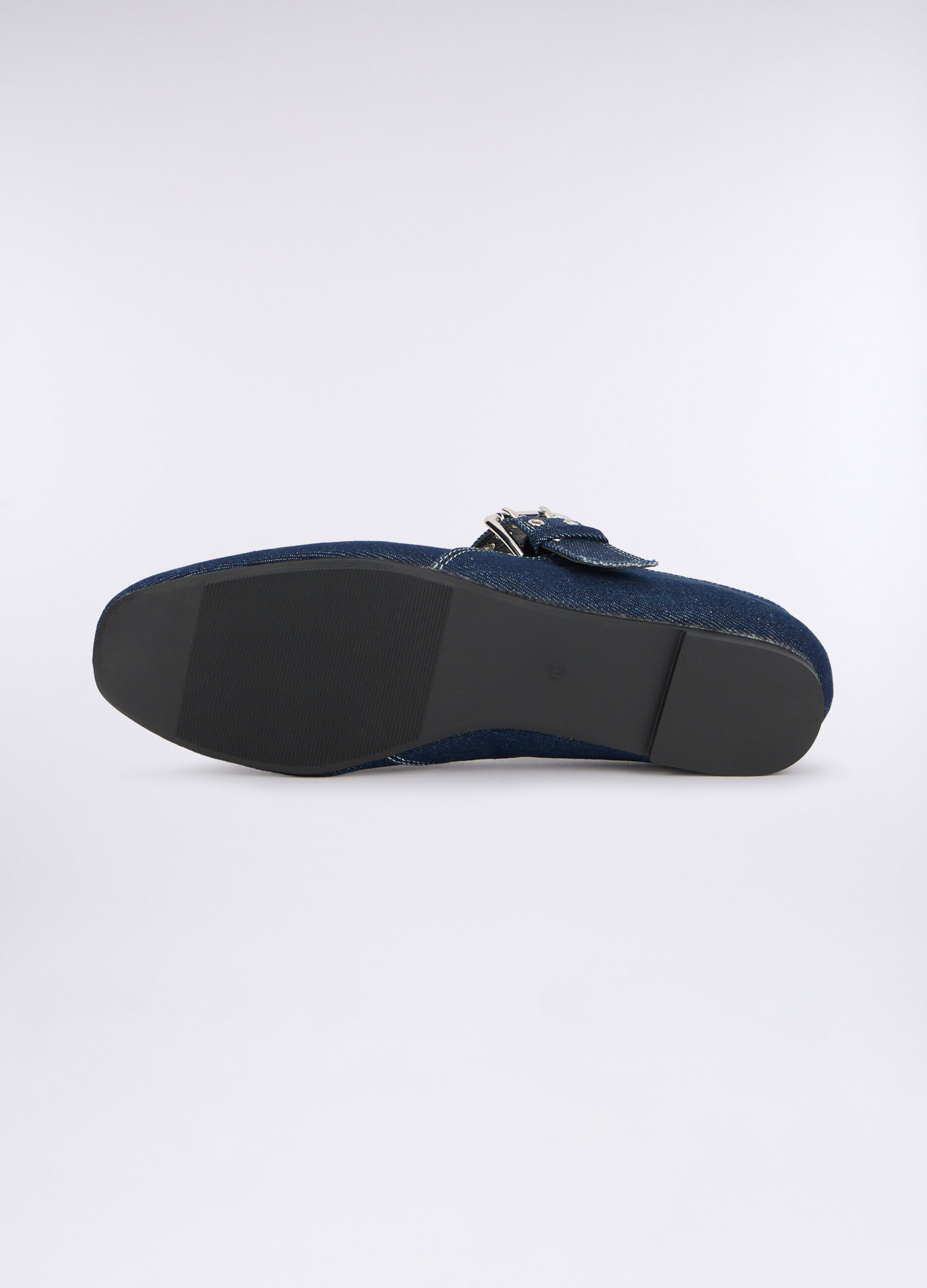 Ballerine effetto denim donna