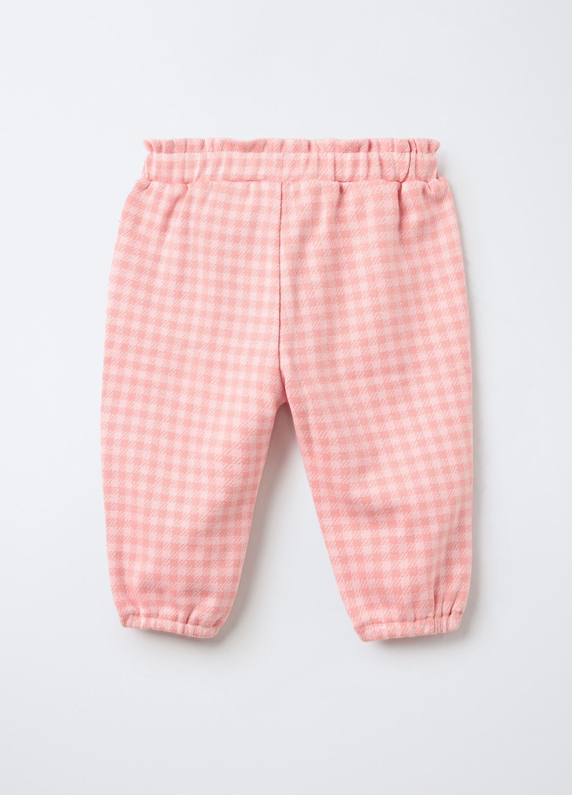 Pantaloni in punto milano misto viscosa Comfort Fit neonata_1