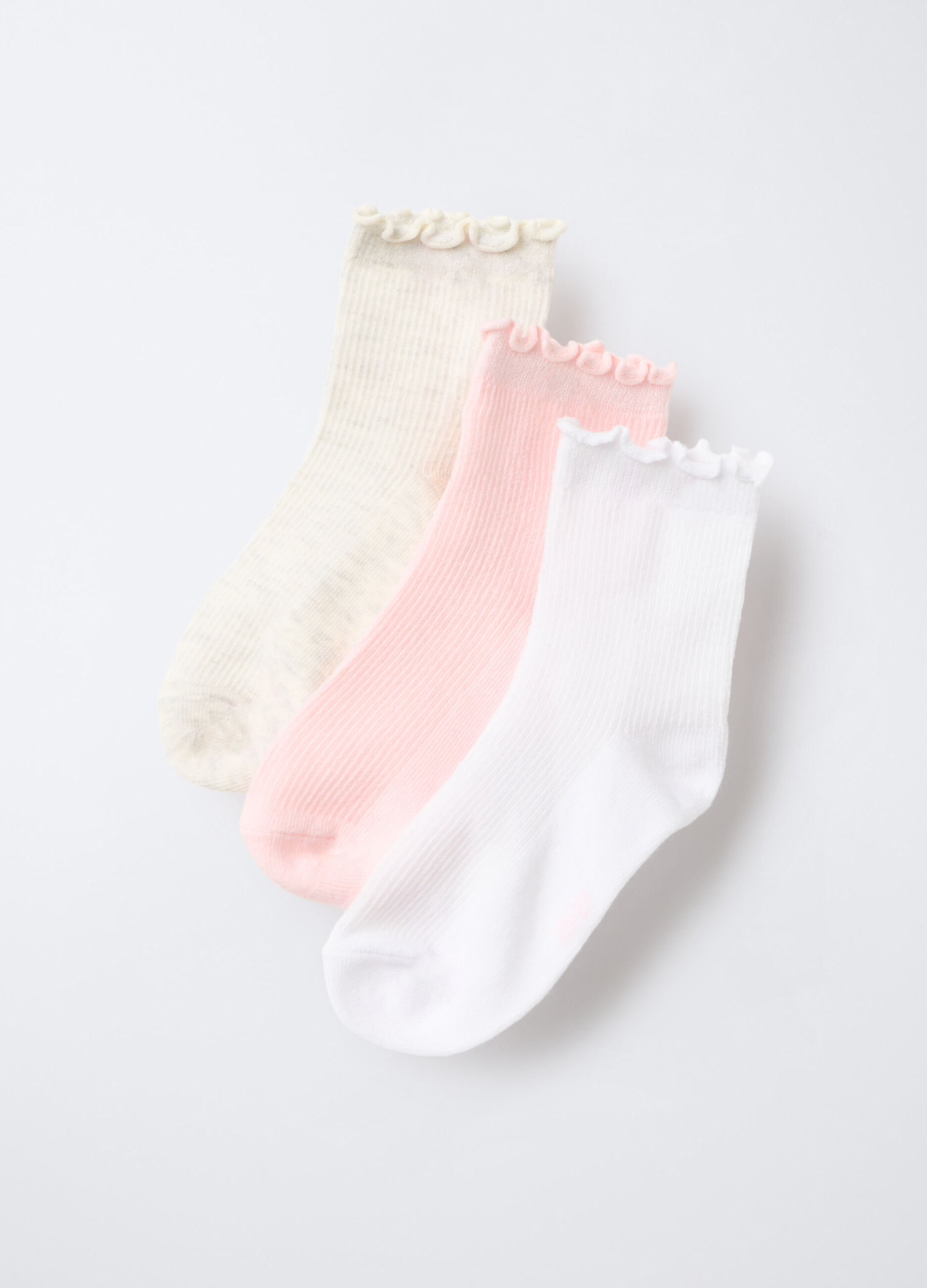 Pack 3 calze corte in cotone stretch_0