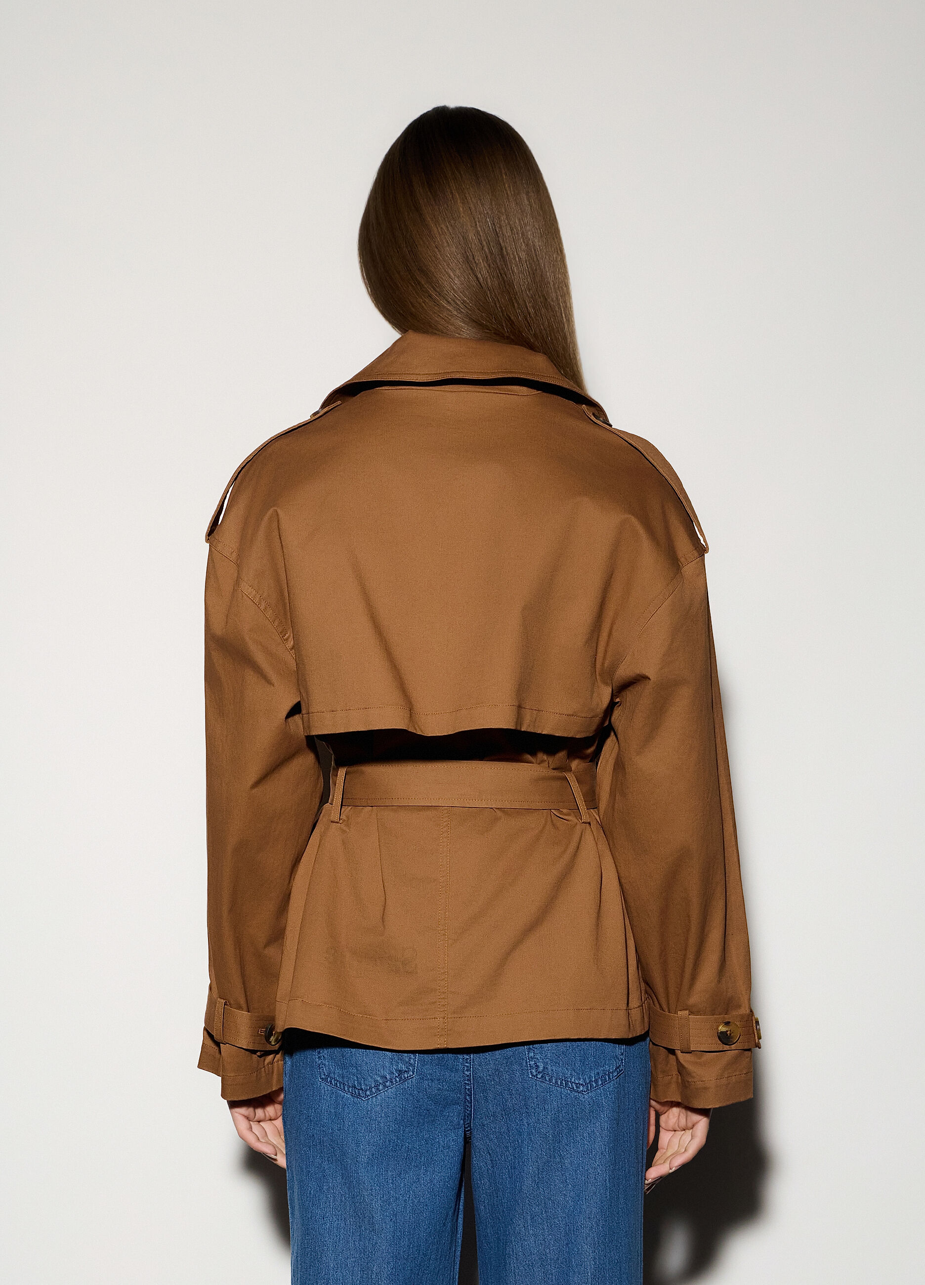 Trench corto doppiopetto donna_2