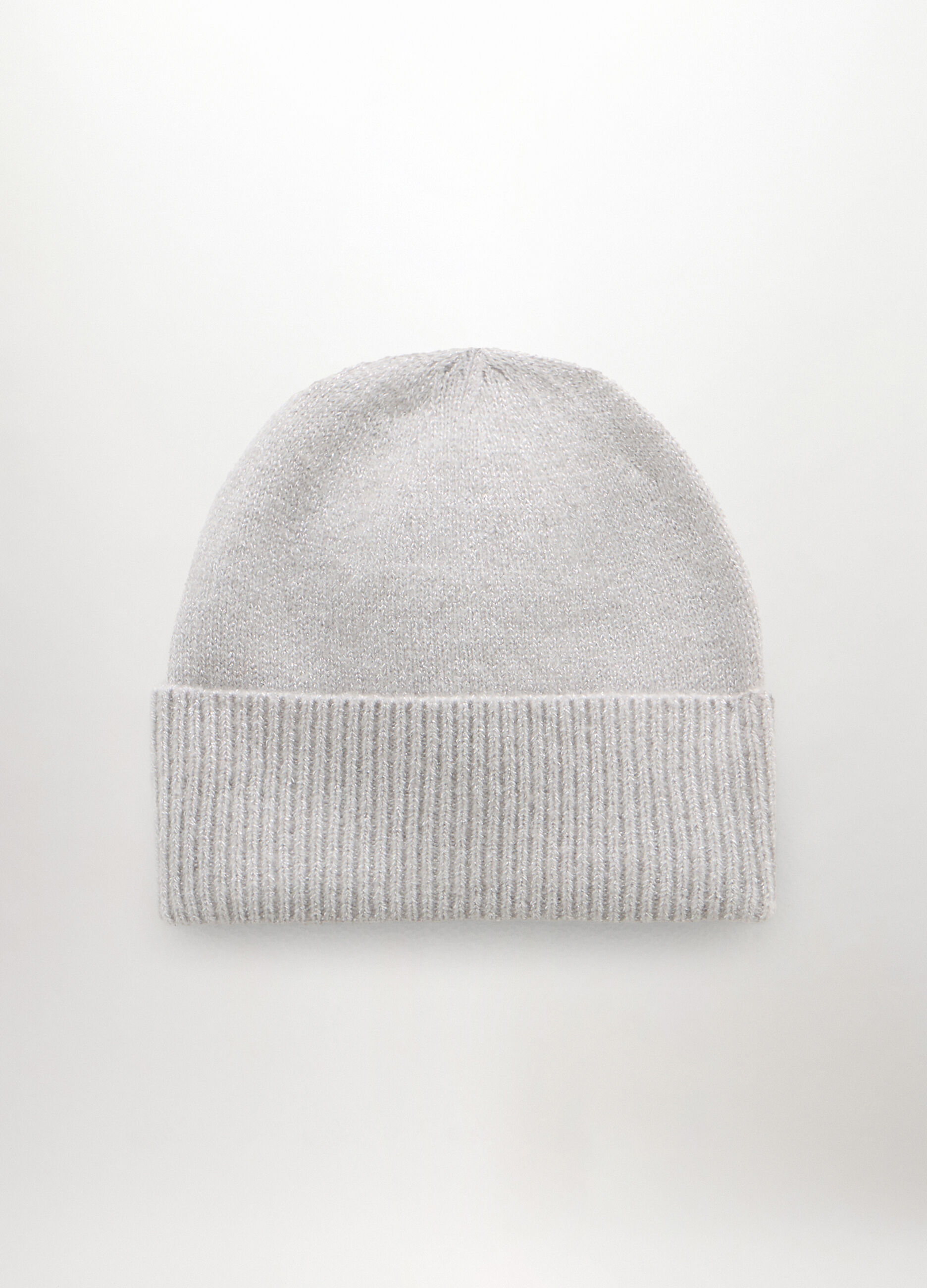 Berretto tricot con filo lurex donna_0
