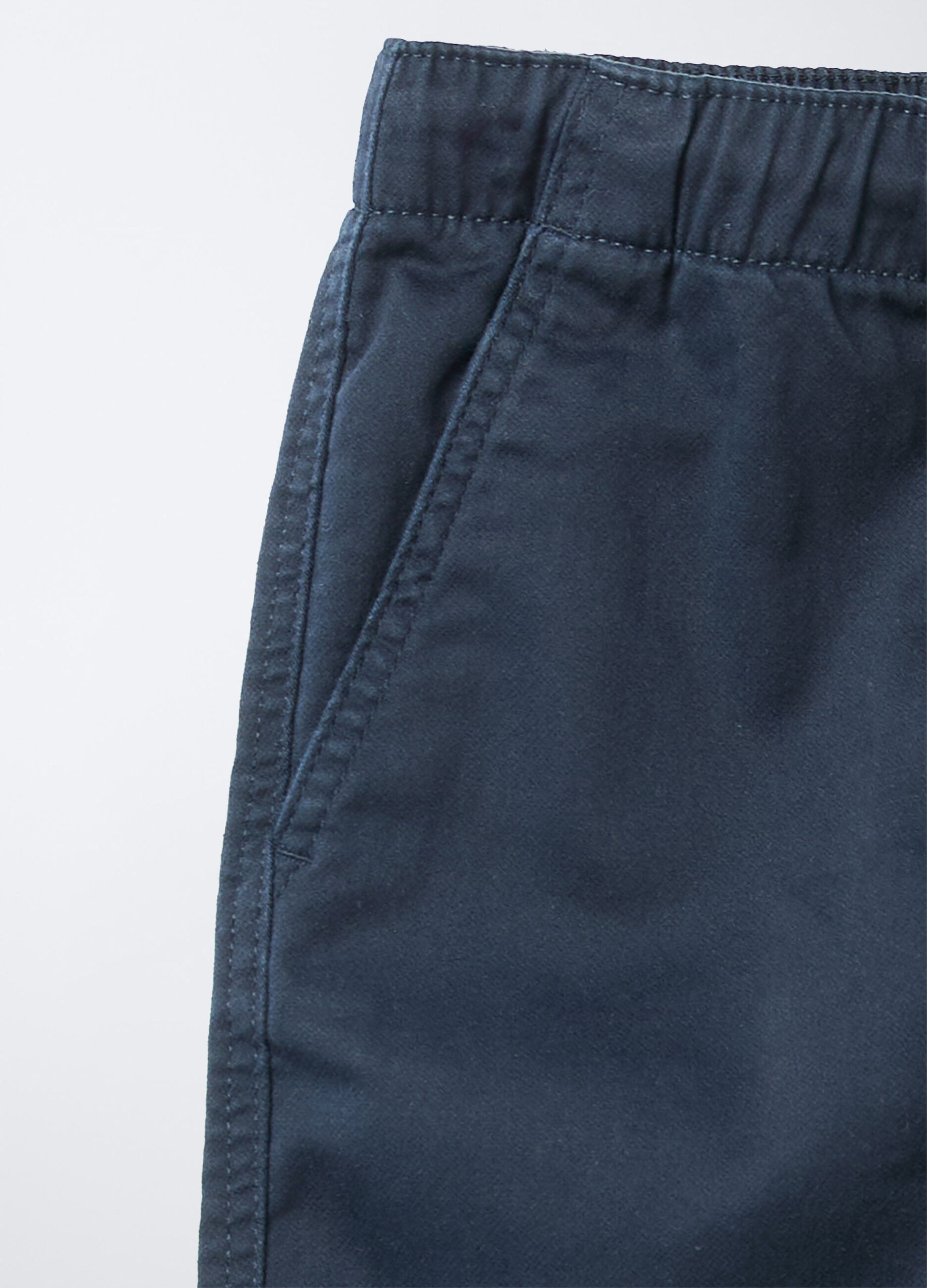 Jogger in denim di cotone garzato Relaxed Fit bambino_2