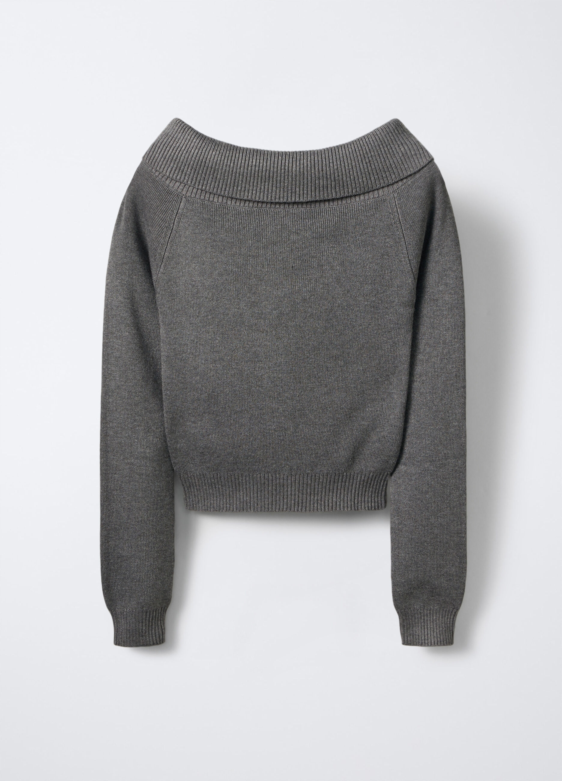 Maglione in misto viscosa fit over ragazza_1