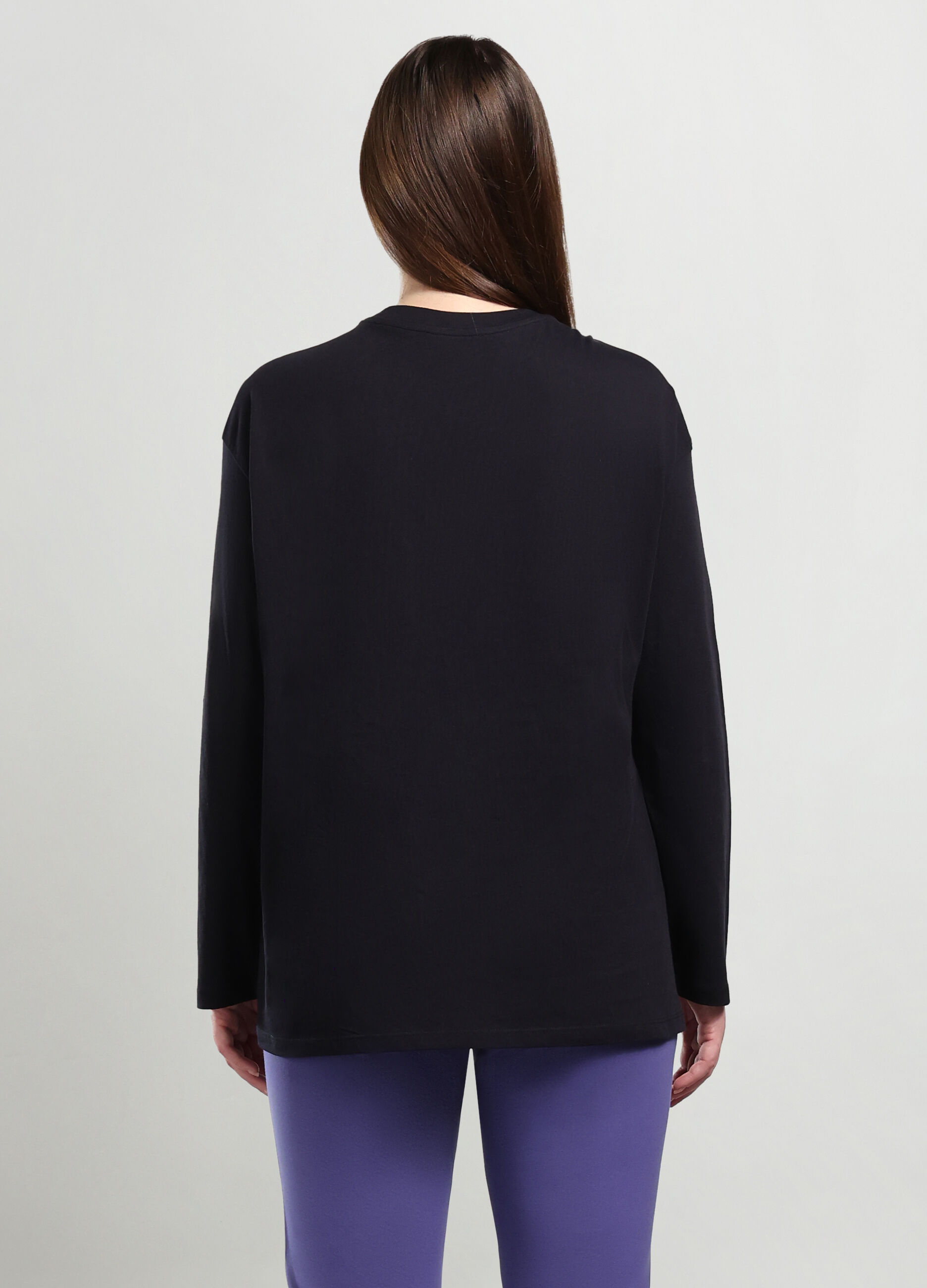T-shirt in jersey di puro cotone donna curvy_1