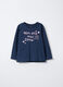 T-shirt girocollo in jersey di puro cotone bimba_0