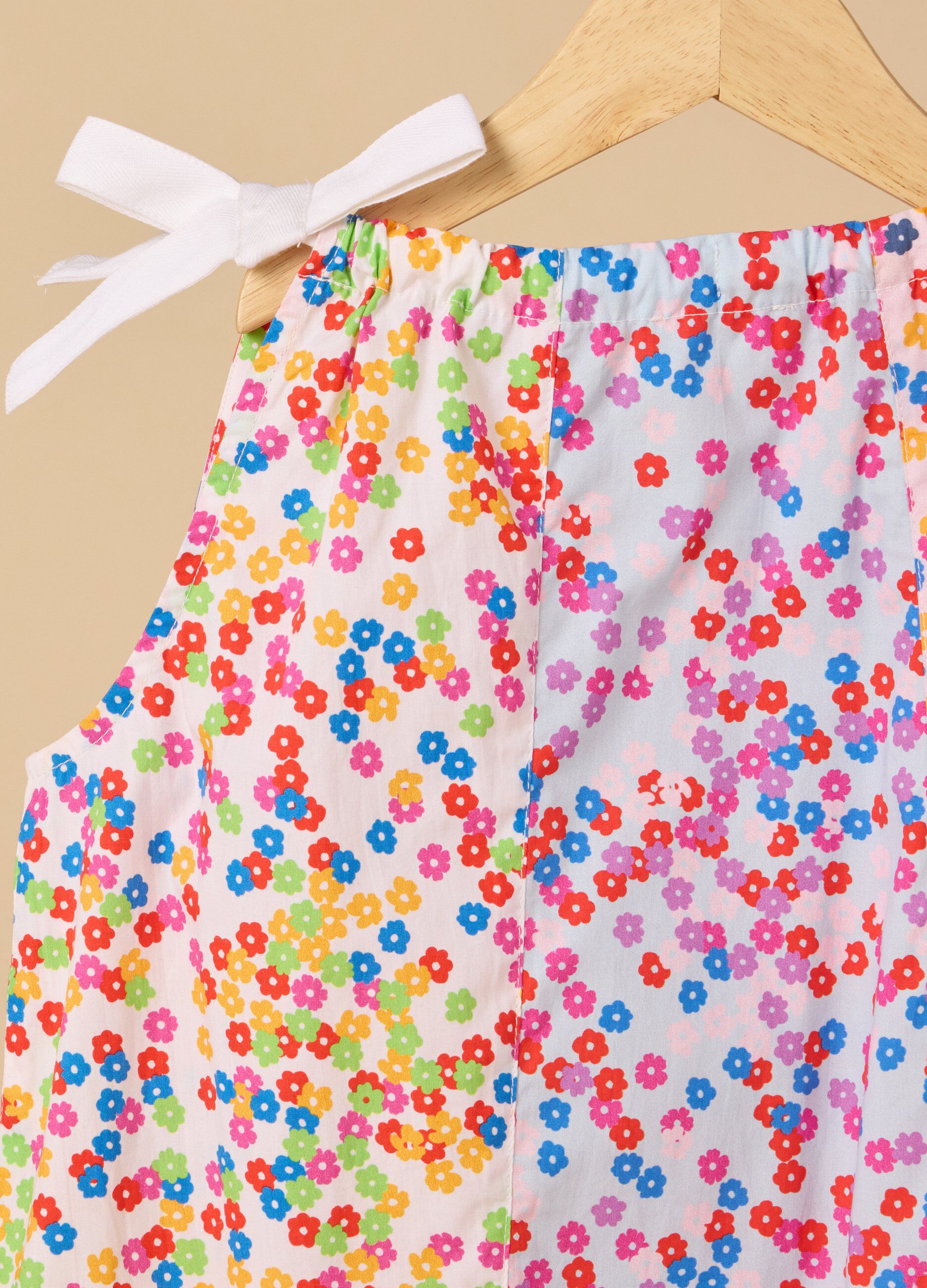 Vestito smanicato IANA in puro cotone bambina_1