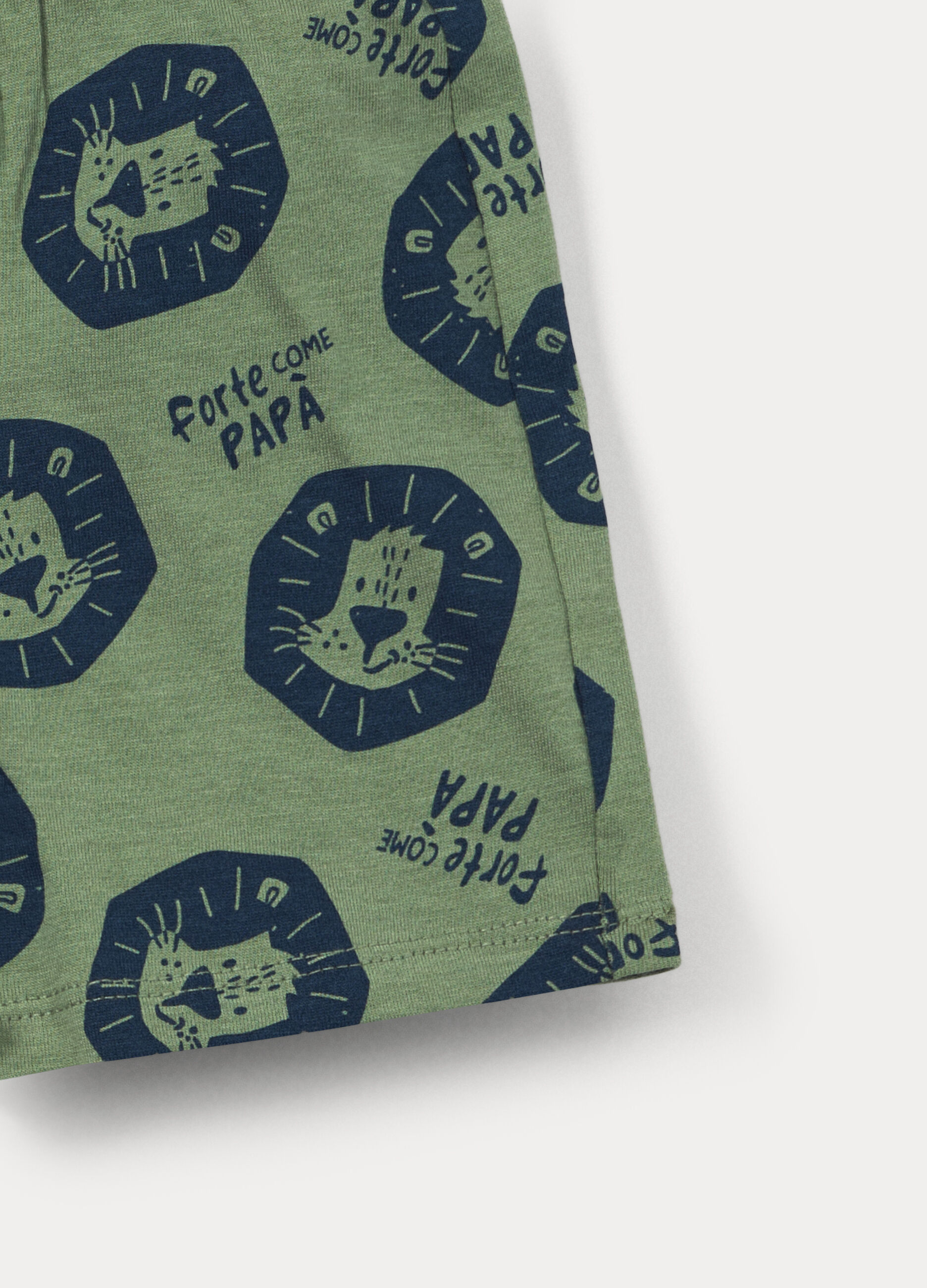 Pack 2 shorts in jersey di puro cotone bimbo_2