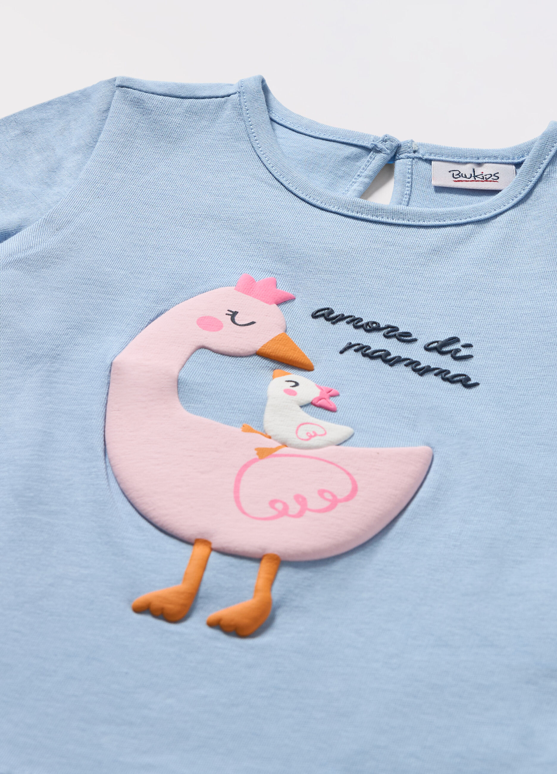 T-shirt in jersey di puro cotone neonata_1