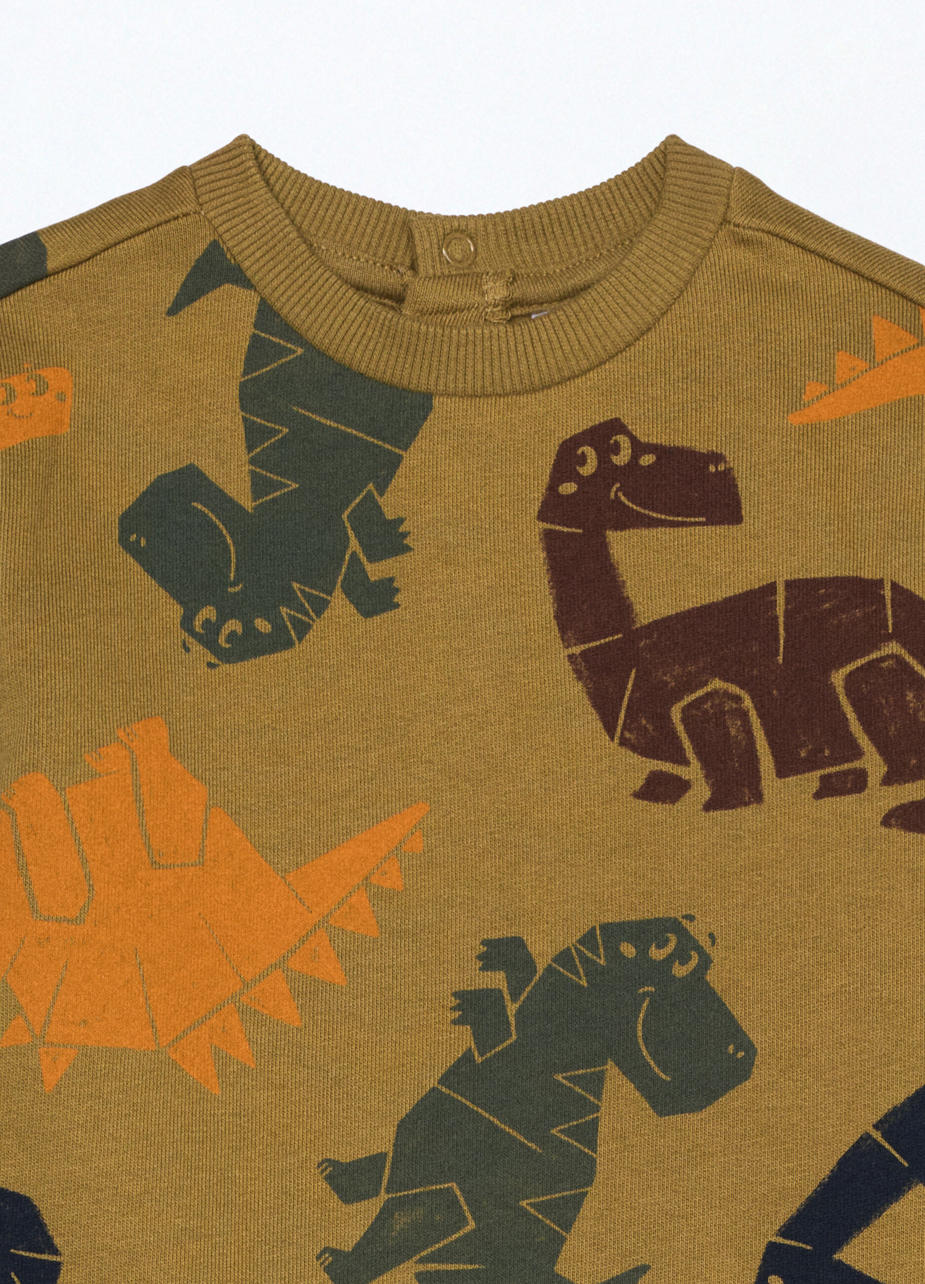 Jogging set in puro cotone fleece neonato_2