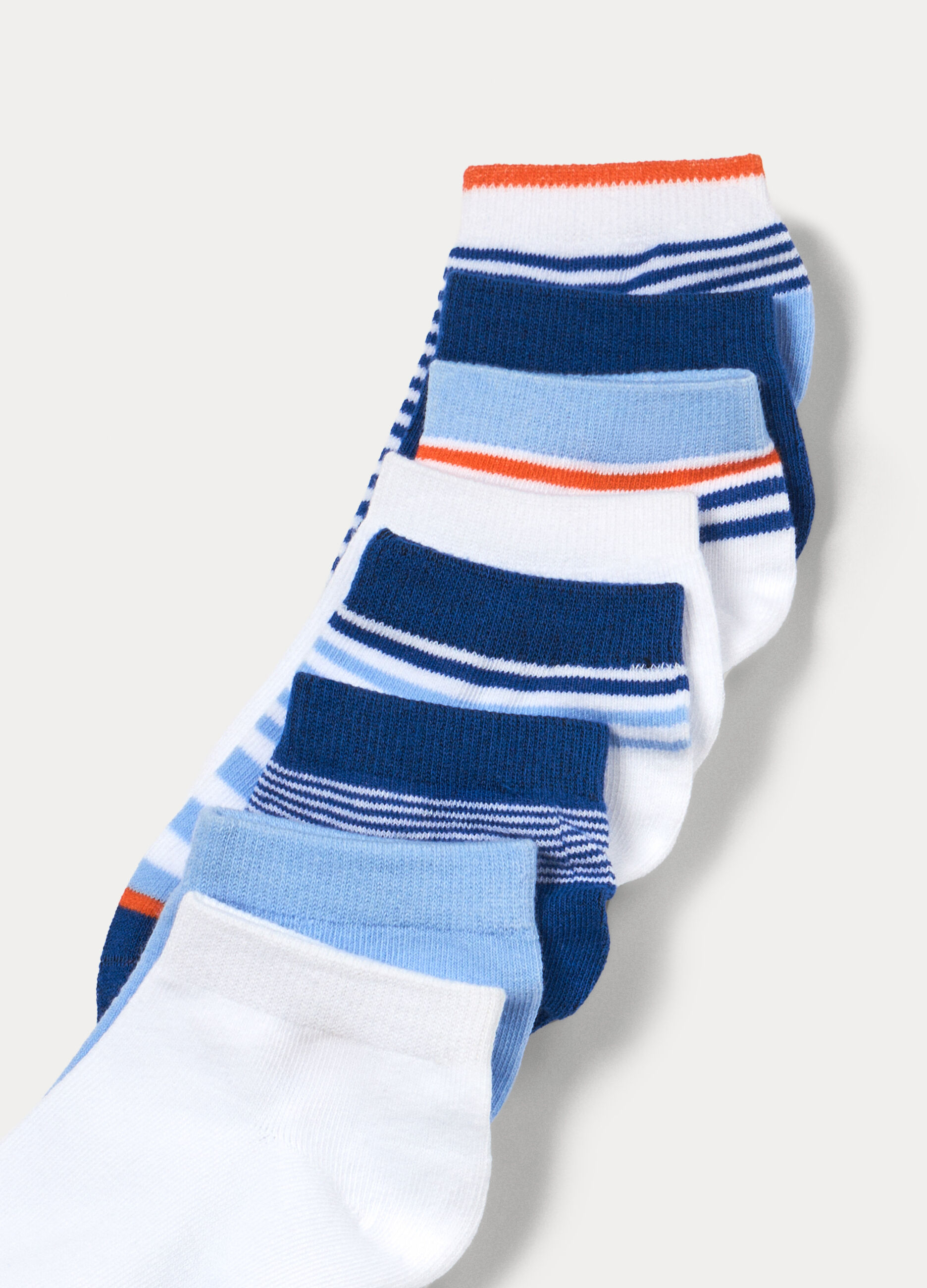 Pack 7 calze corte in cotone stretch_2