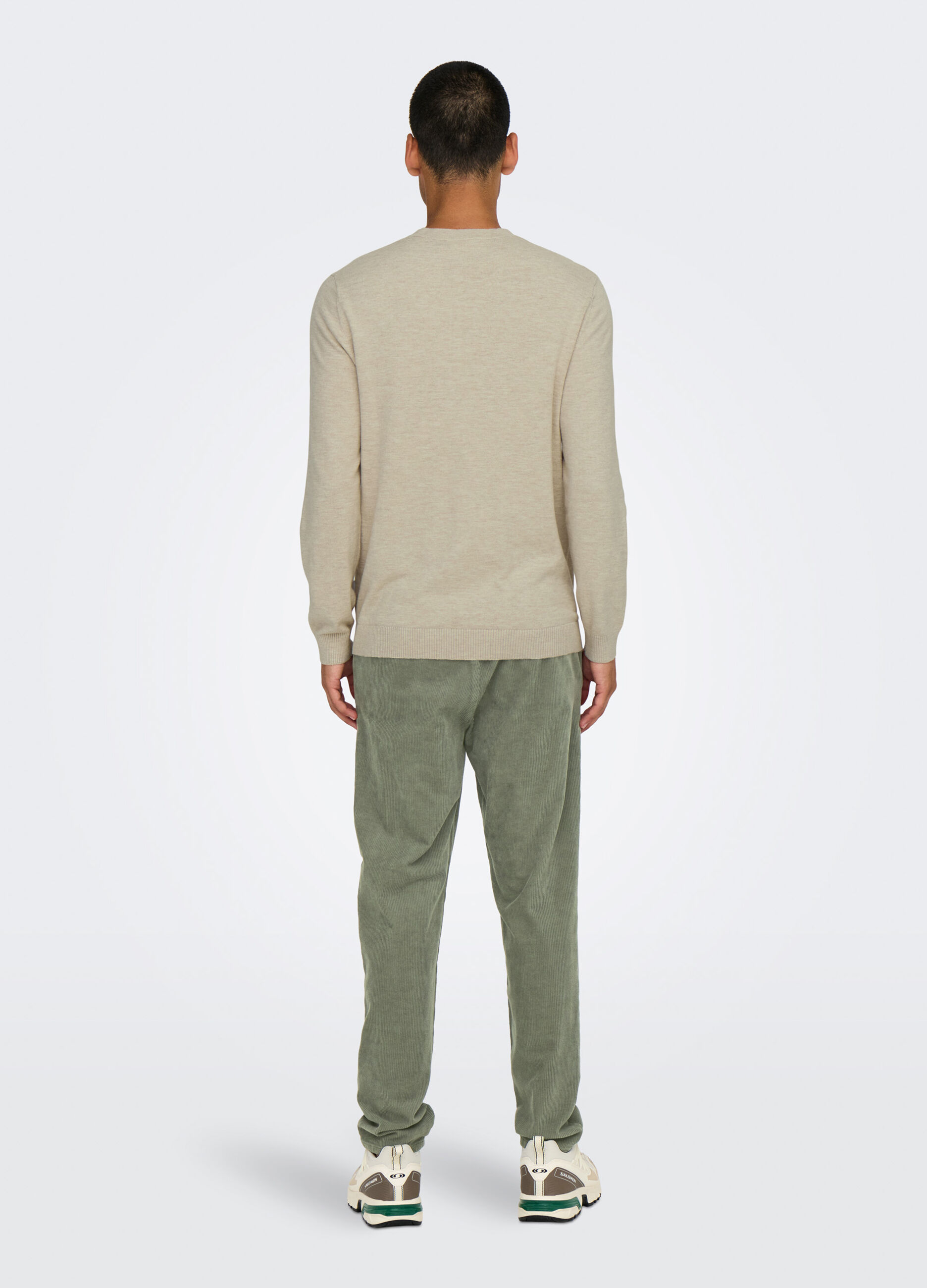 Maglione girocollo slim fit uomo_1