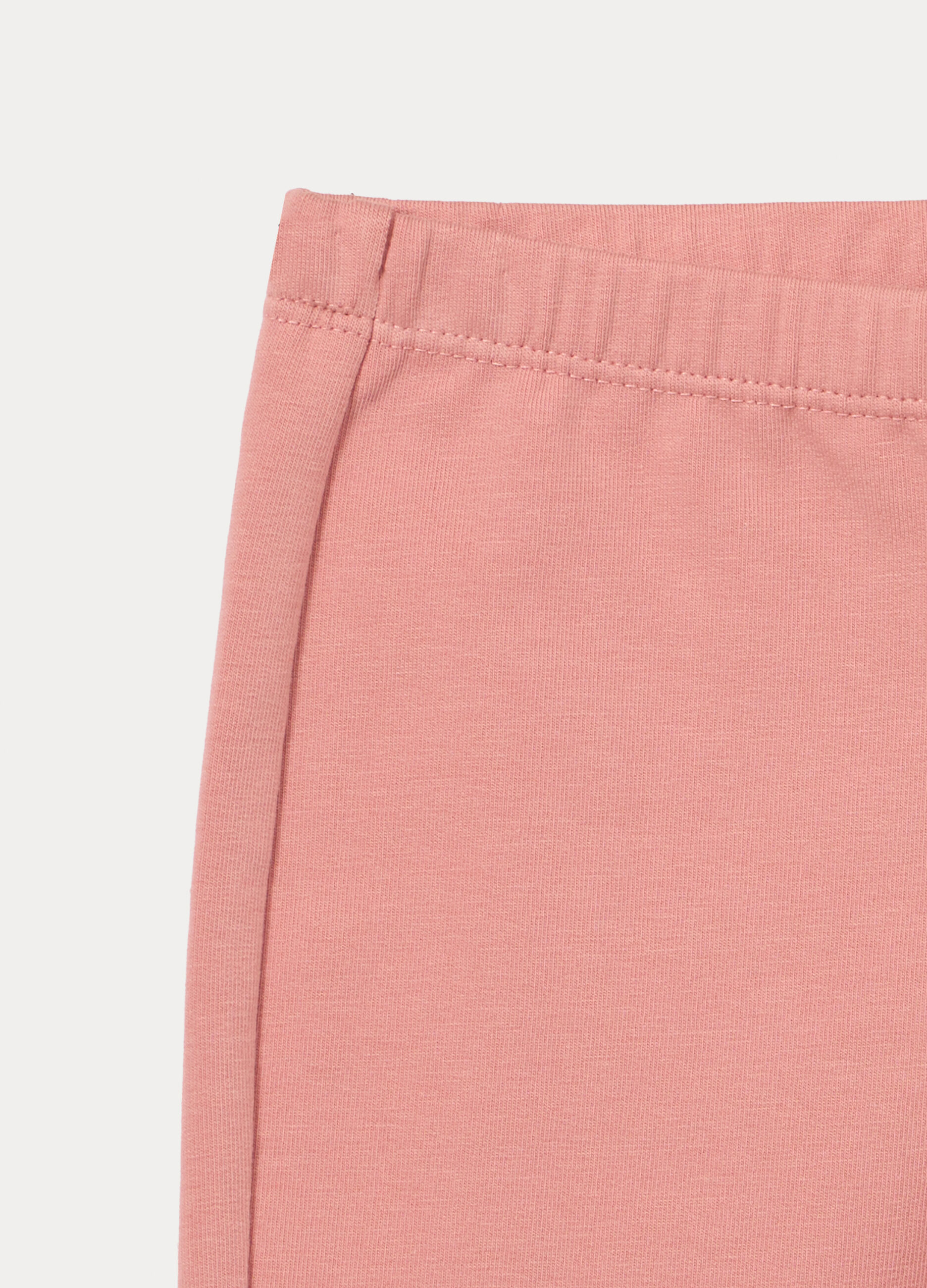 Jogging set in french terry di cotone stretch bimba_3