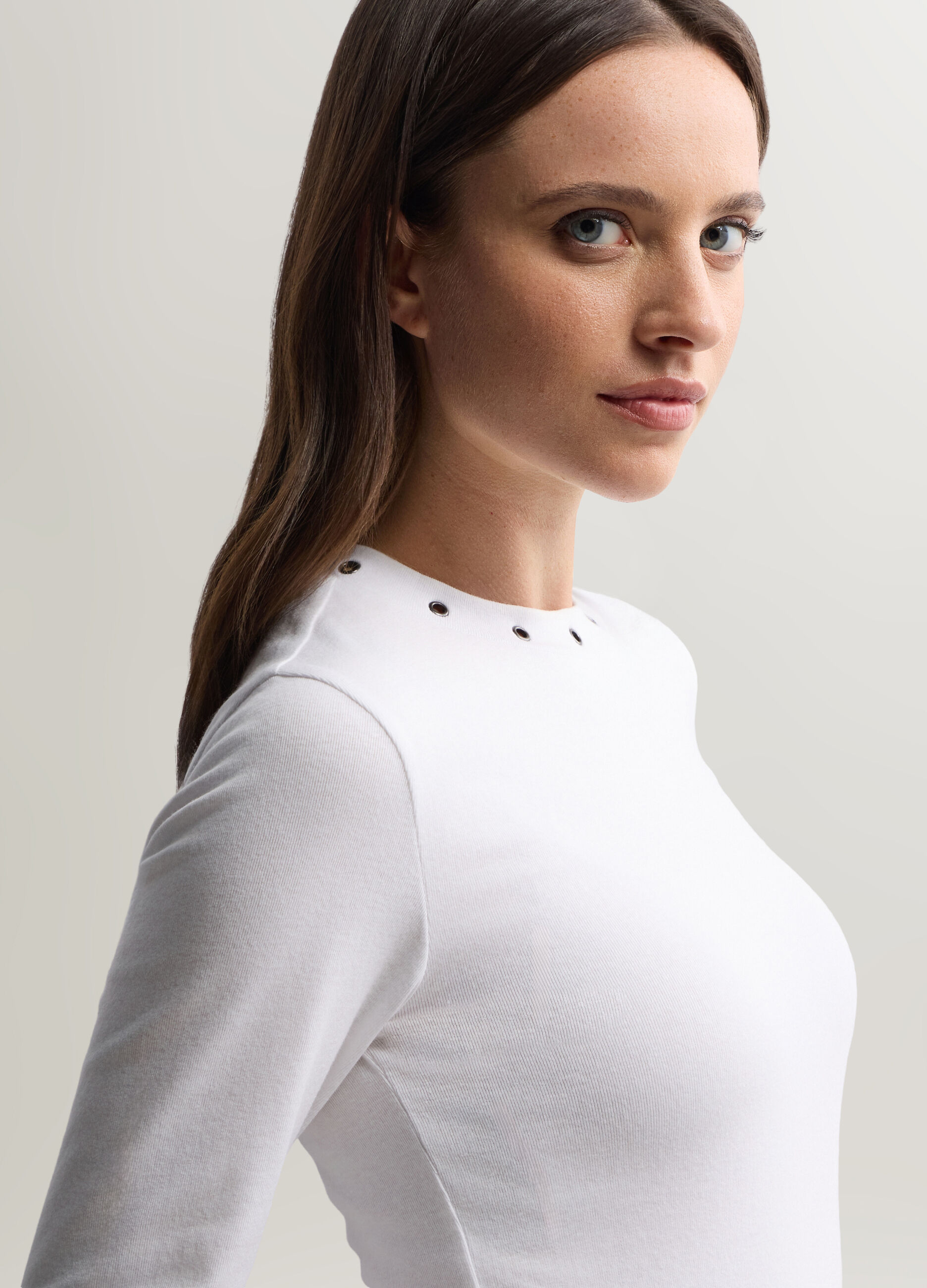 T-shirt girocollo donna_2