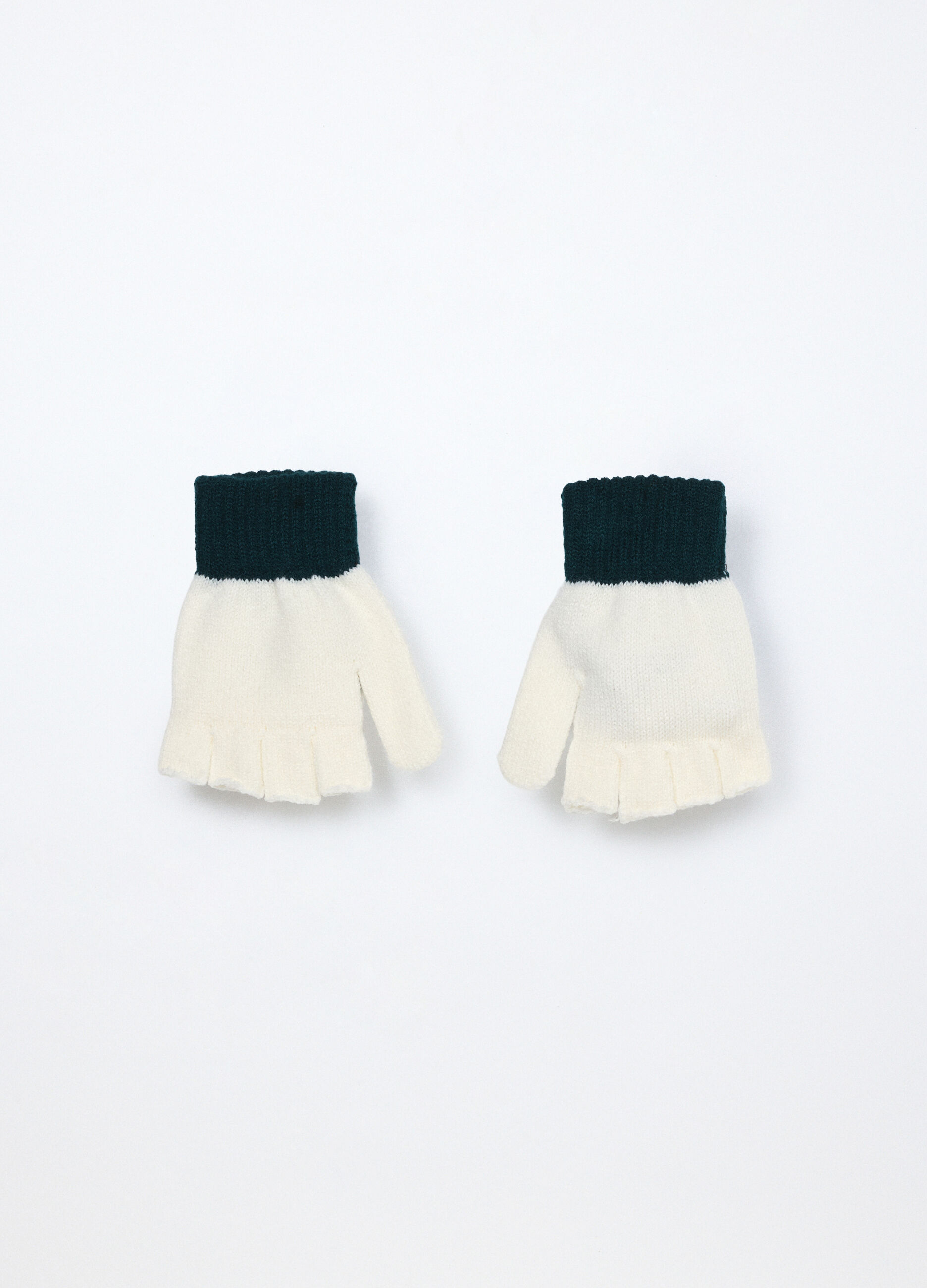 Guanti tricot con patch_1