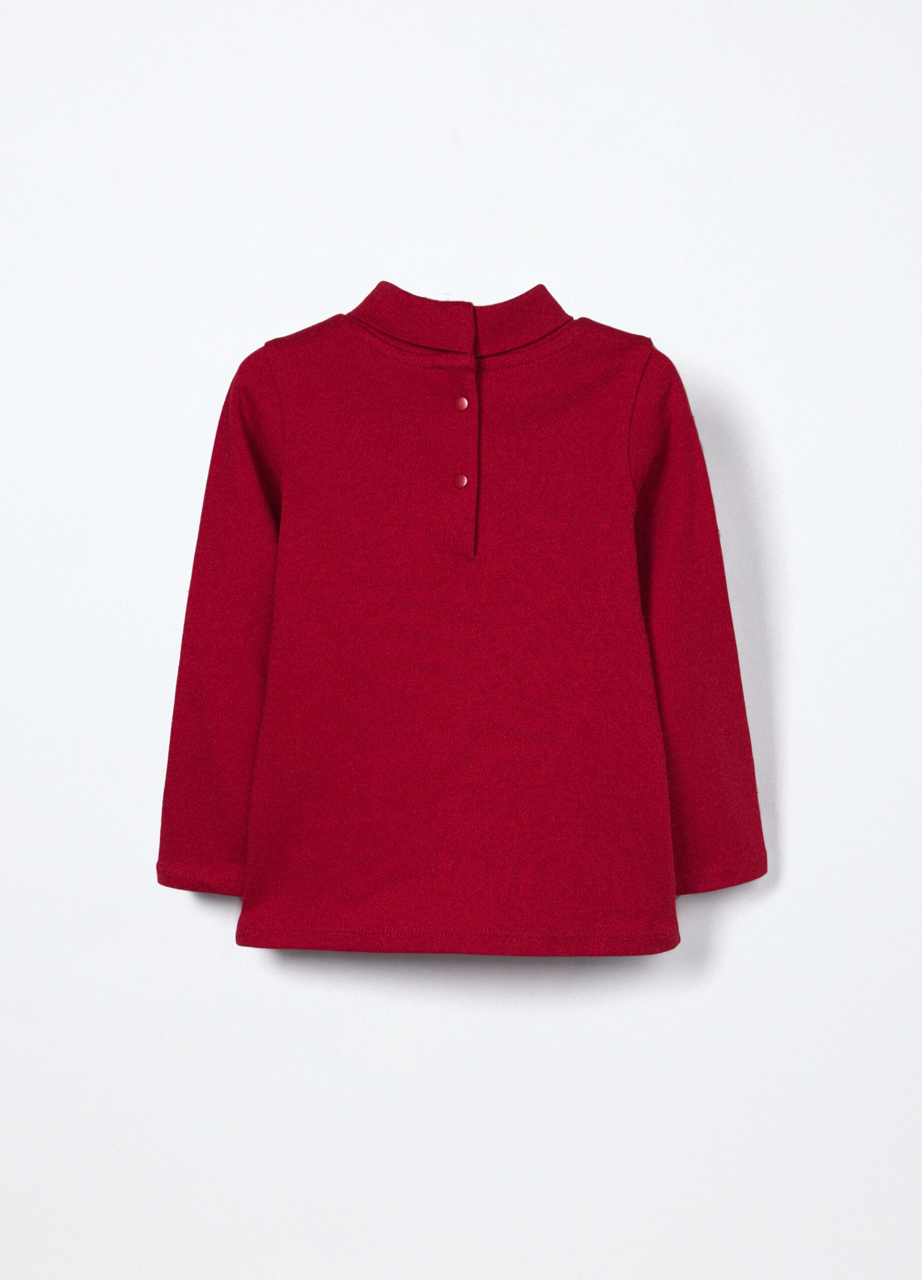 T-shirt in interlock di puro cotone neonata_1