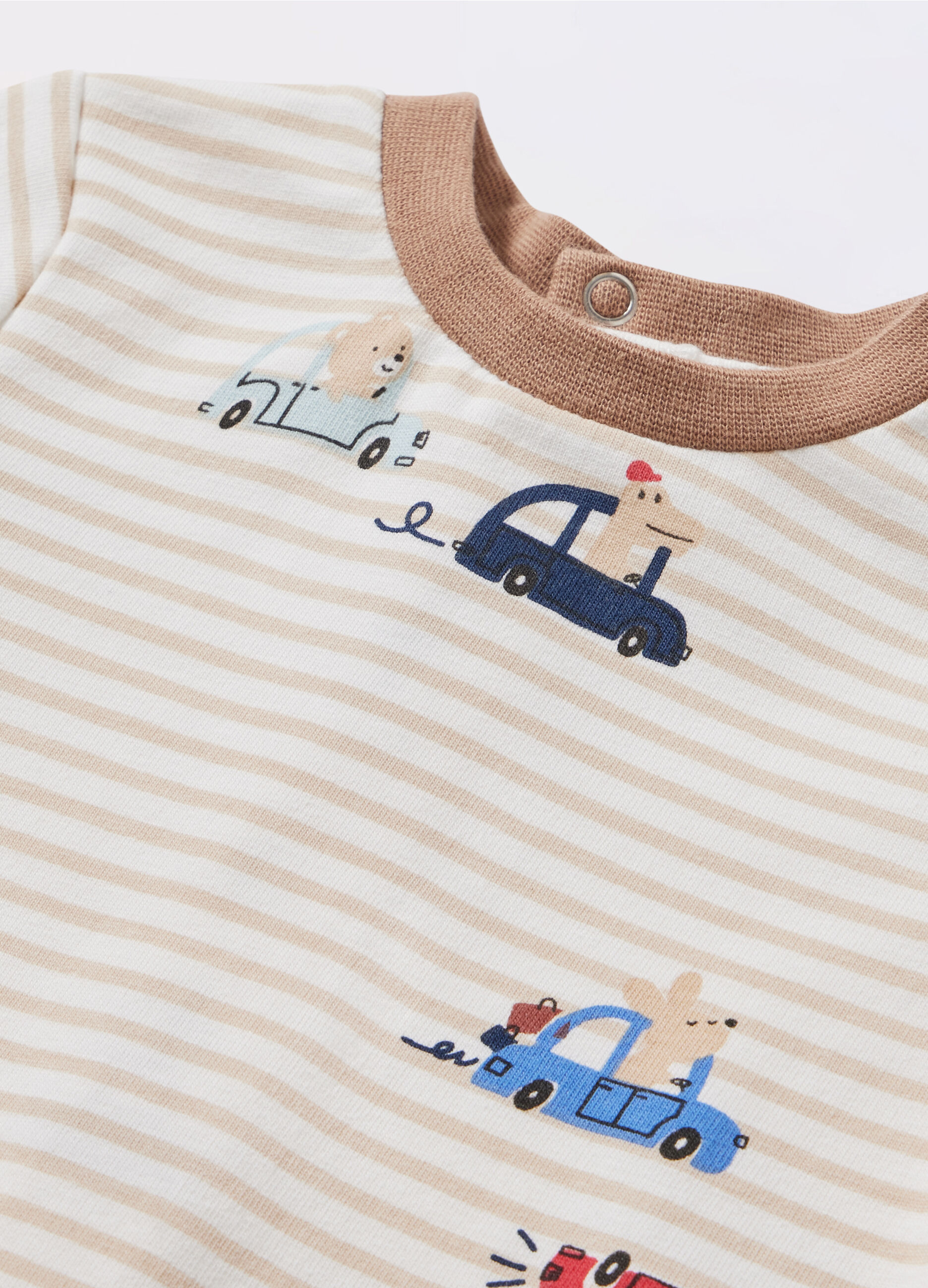 Tutina in french terry stretch di cotone neonato_1