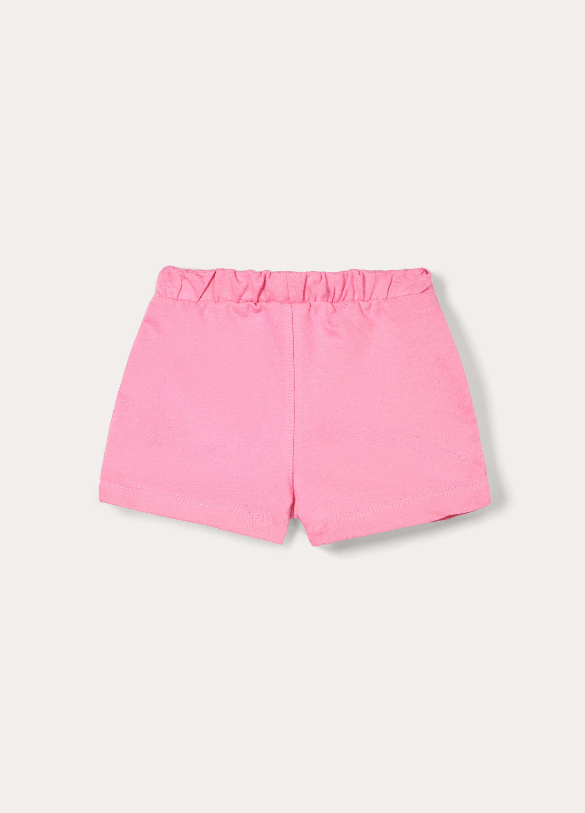 Short in french terry di puro cotone bimba_1
