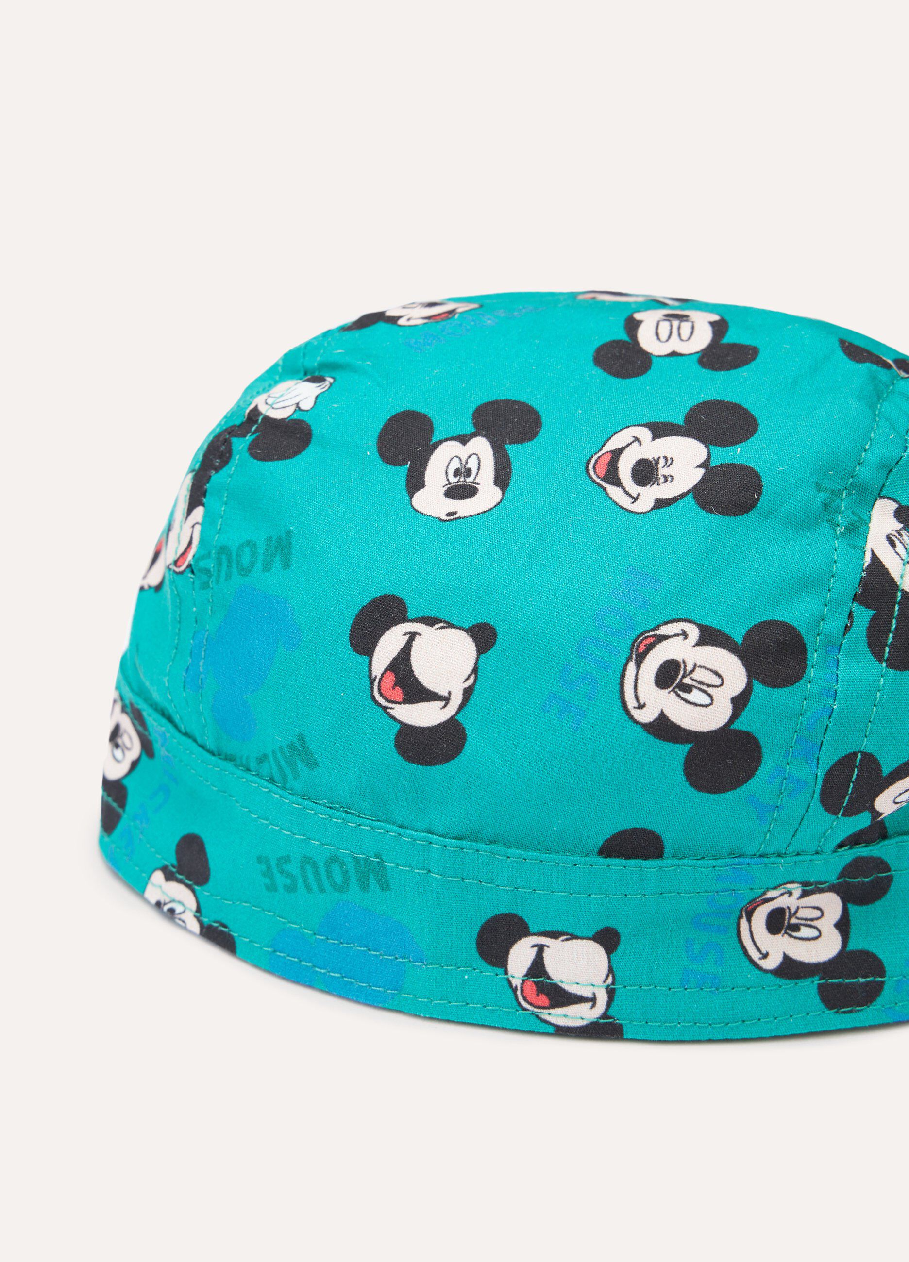 Bandana Mickey Mouse in puro cotone neonato_1