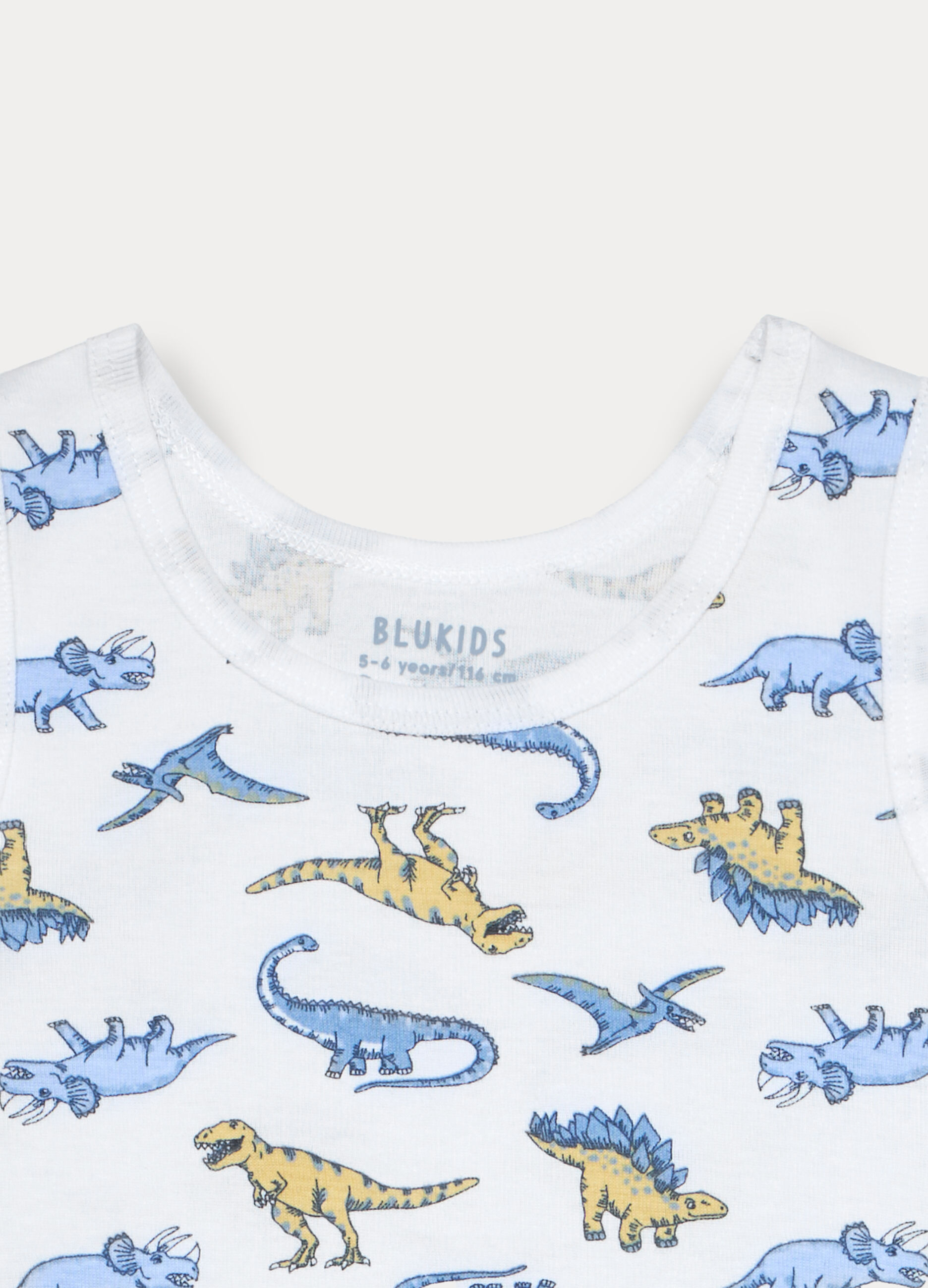 Pack 5 canotte in costina di puro cotone bambino_4