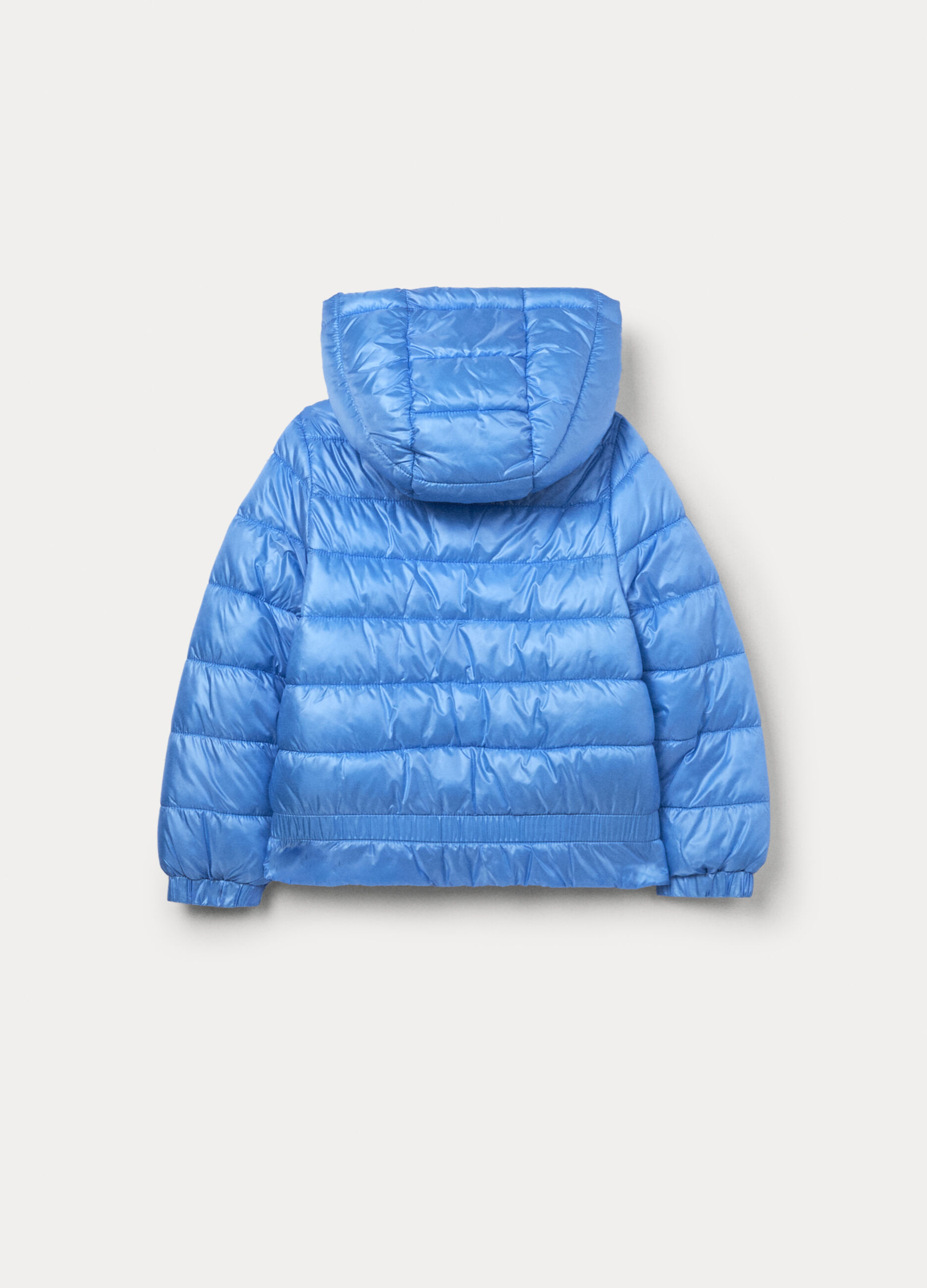 Giubbino imbottito con cappuccio bambina_1