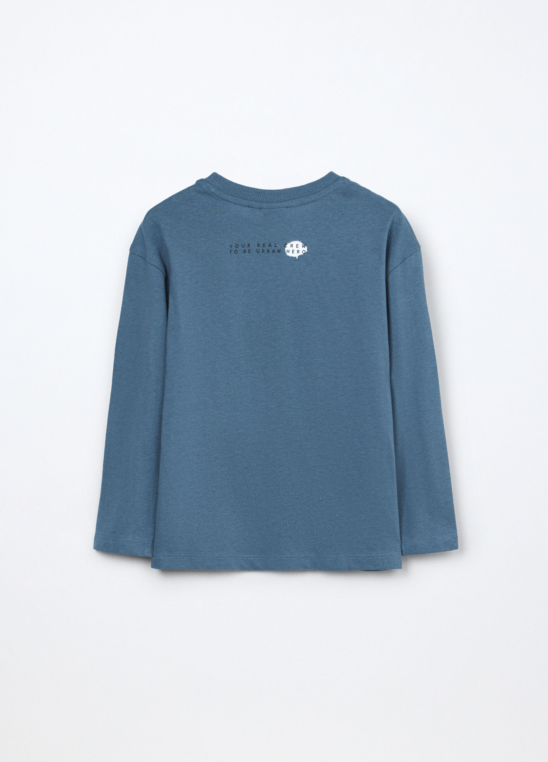 T-shirt in jersey di puro cotone ragazzo_1