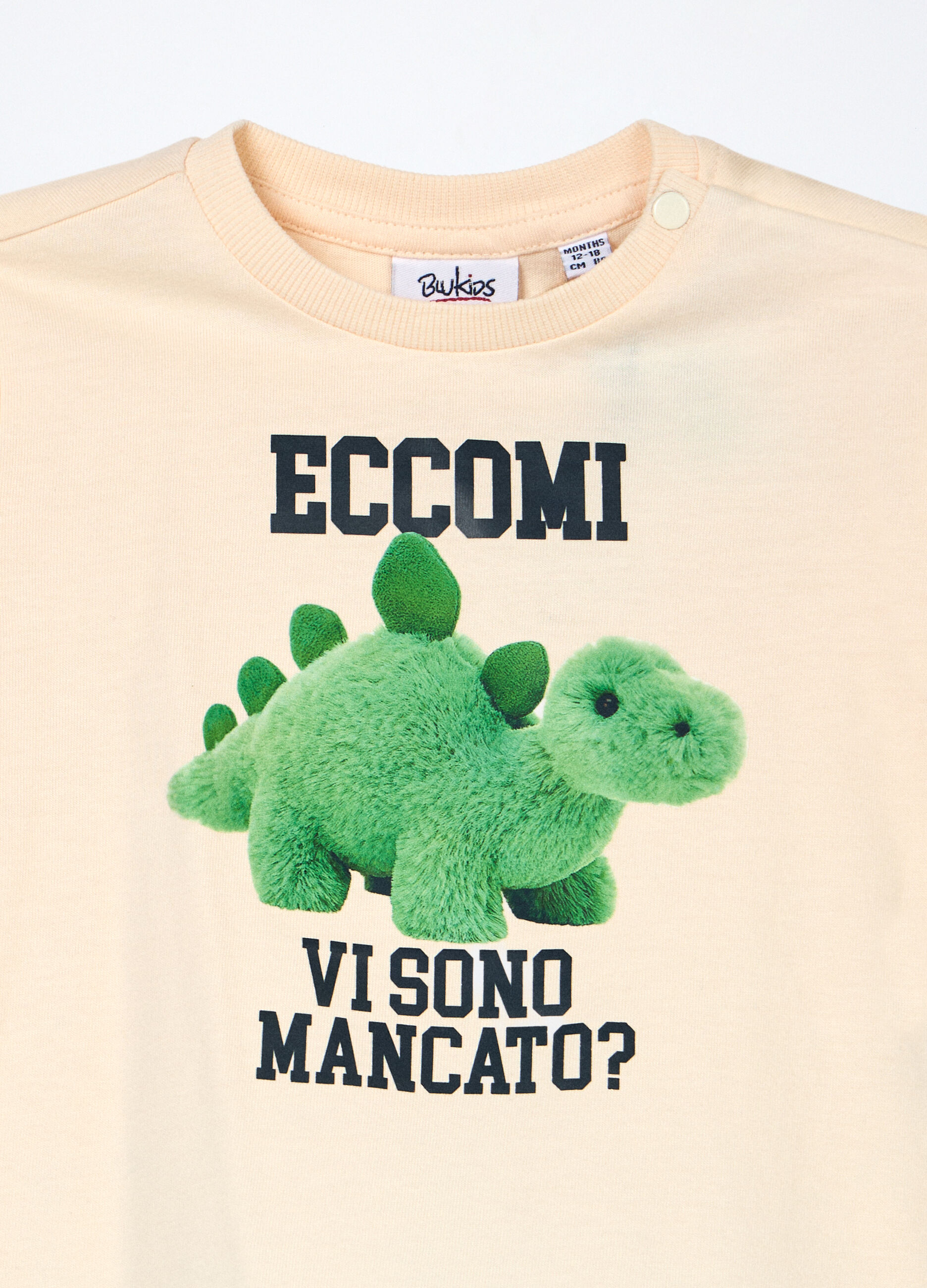 T-shirt in jersey di puro cotone neonato_2
