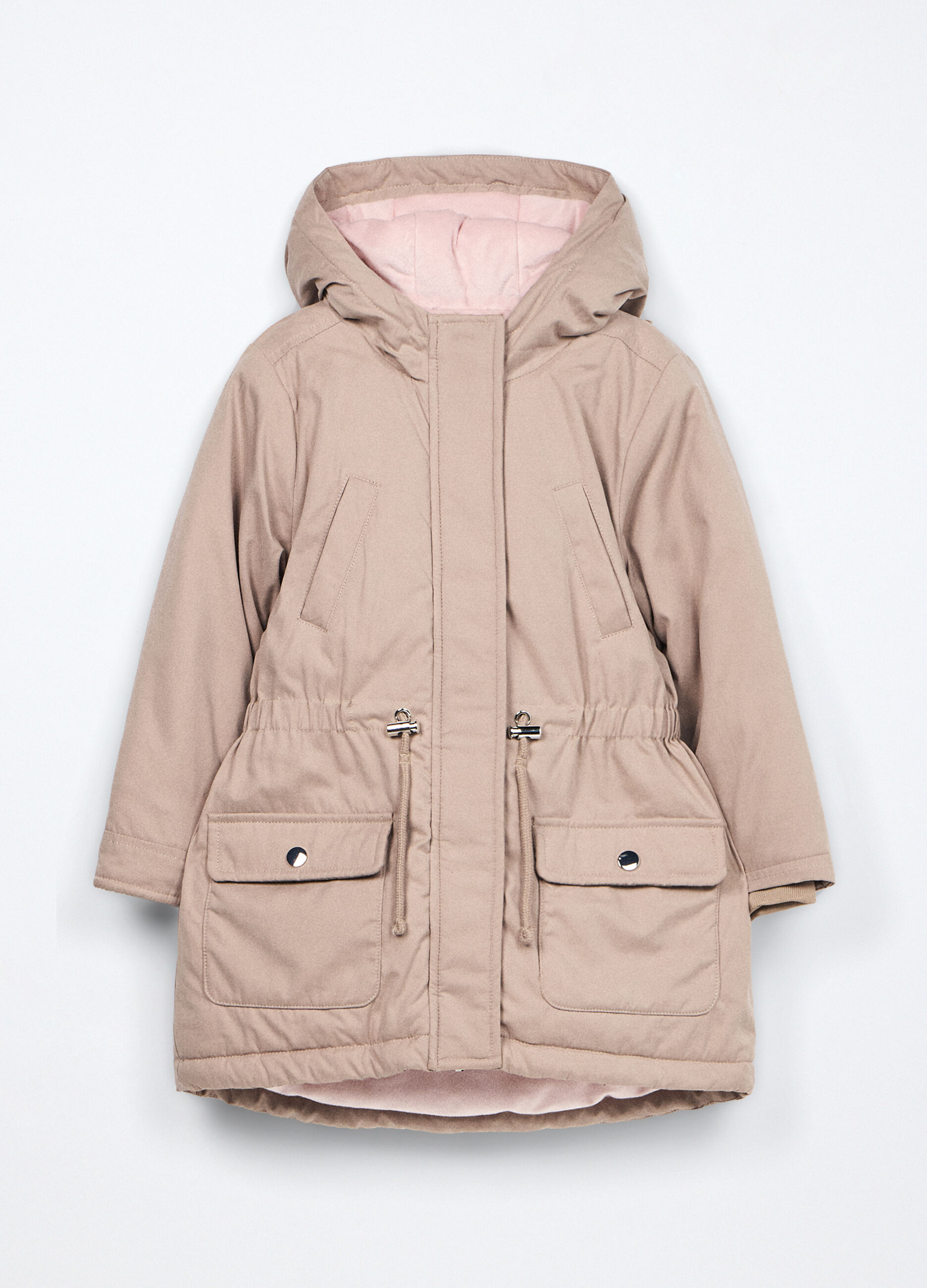 Parka in twill misto cotone bambina_0