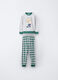 Set pigiama lungo in jersey di cotone m&eacute;lange bambino _0