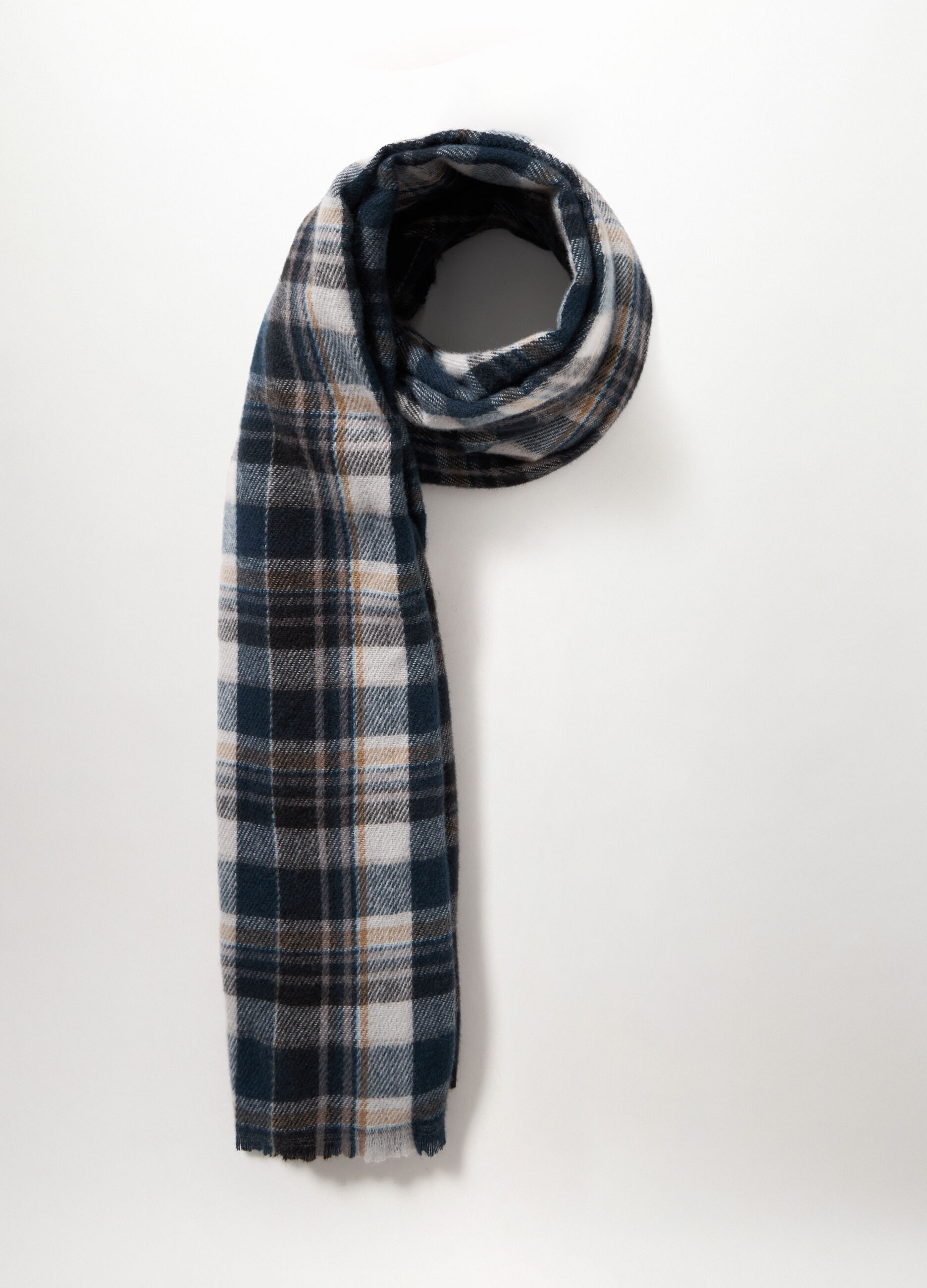 Sciarpa a quadretti uomo_1