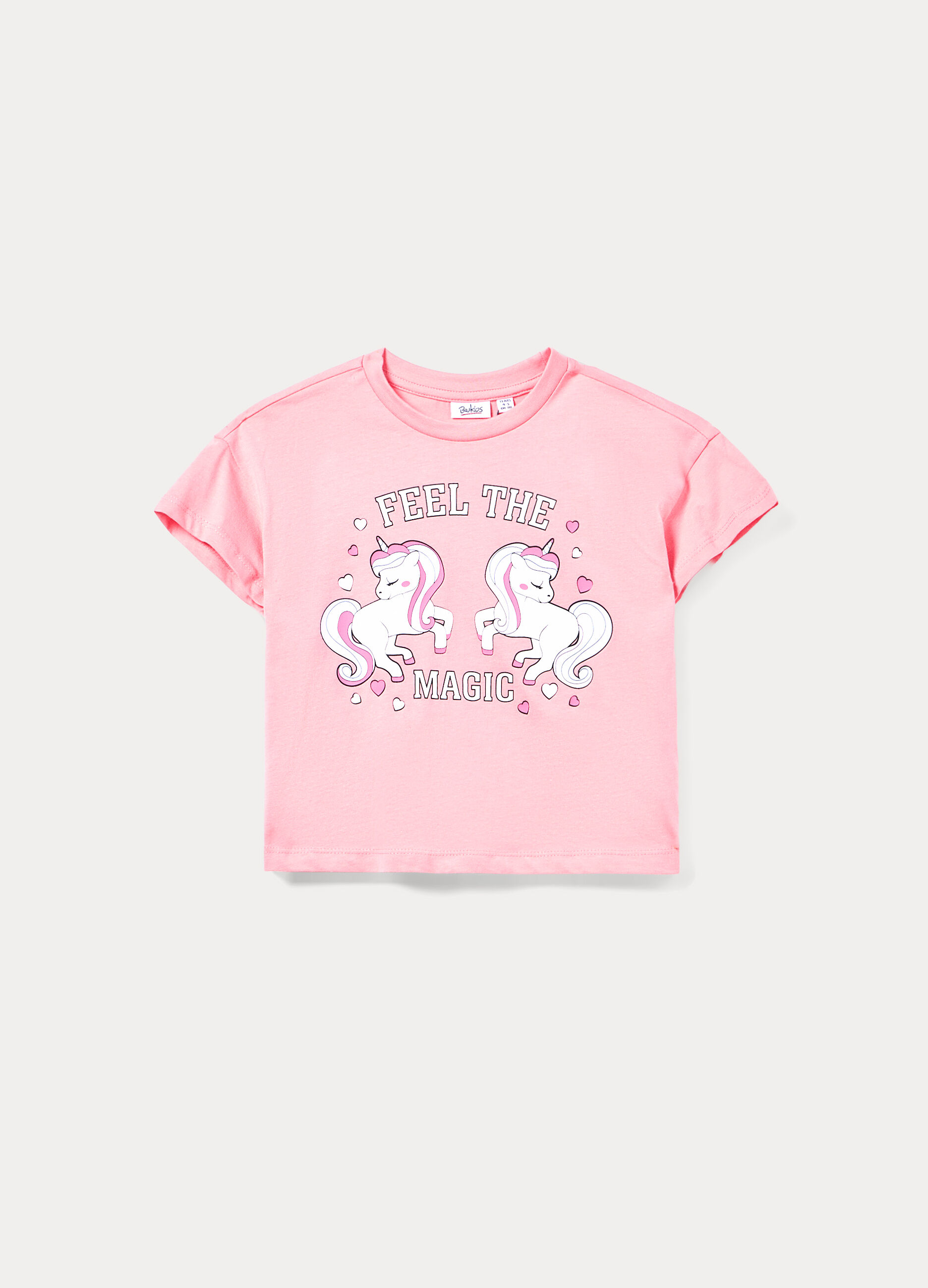T-shirt girocollo bambina_0