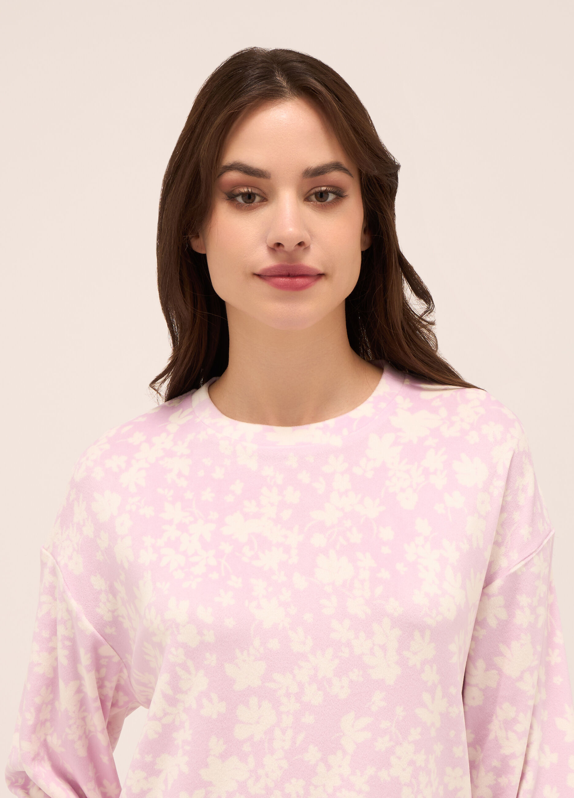 Top pigiama velour donna_2