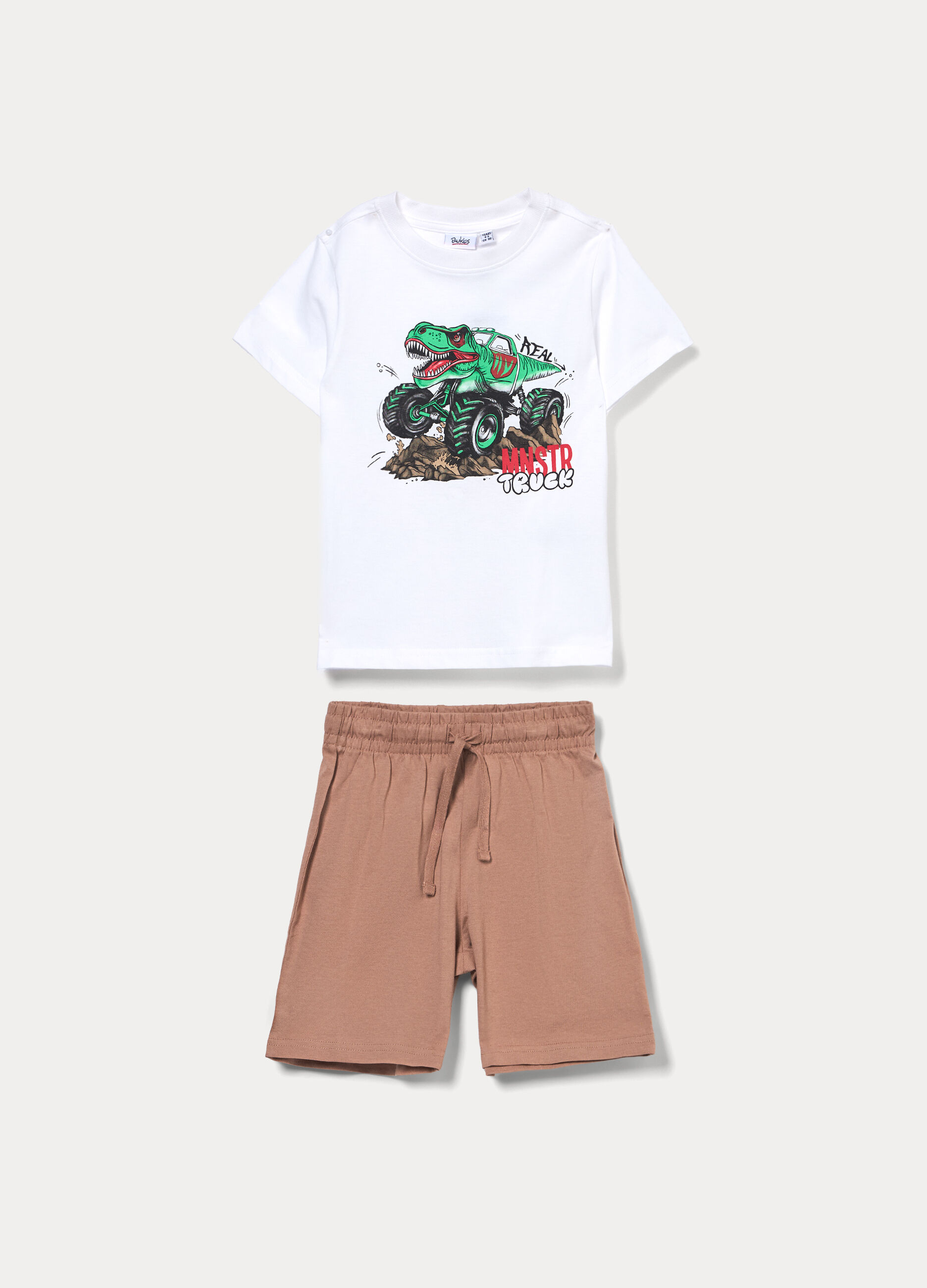 Jogging set in jersey di puro cotone bambino_0