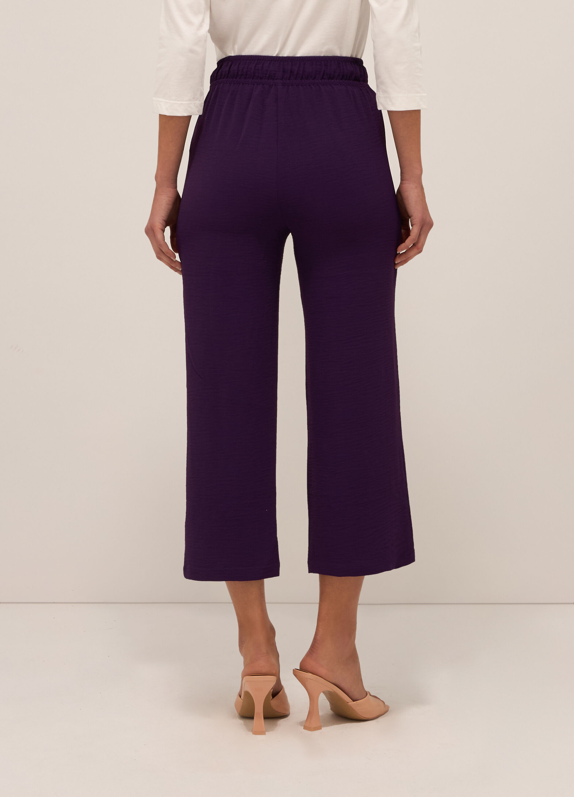 Pantaloni a vita alta donna