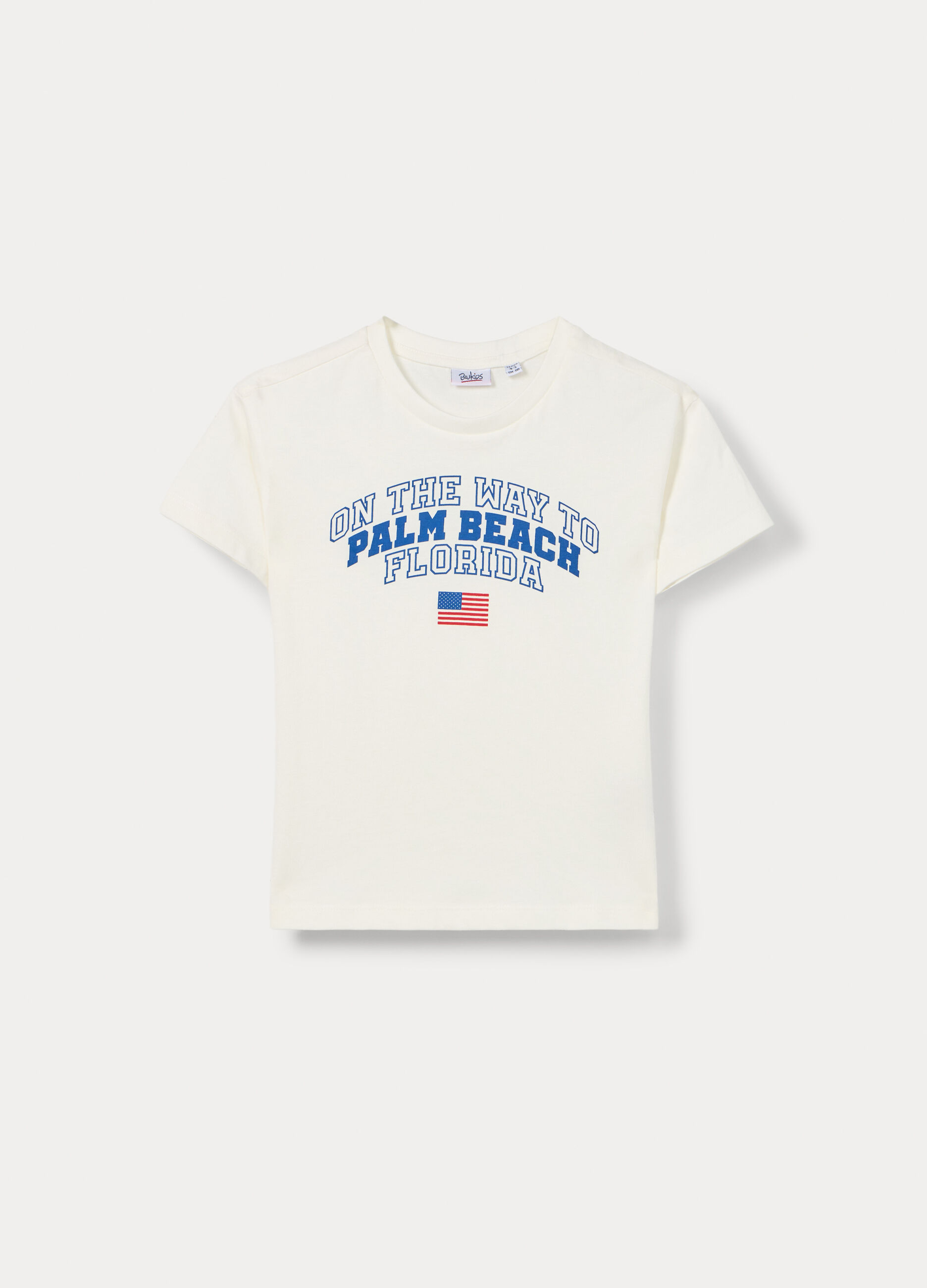 T-shirt in jersey di puro cotone bambino_0