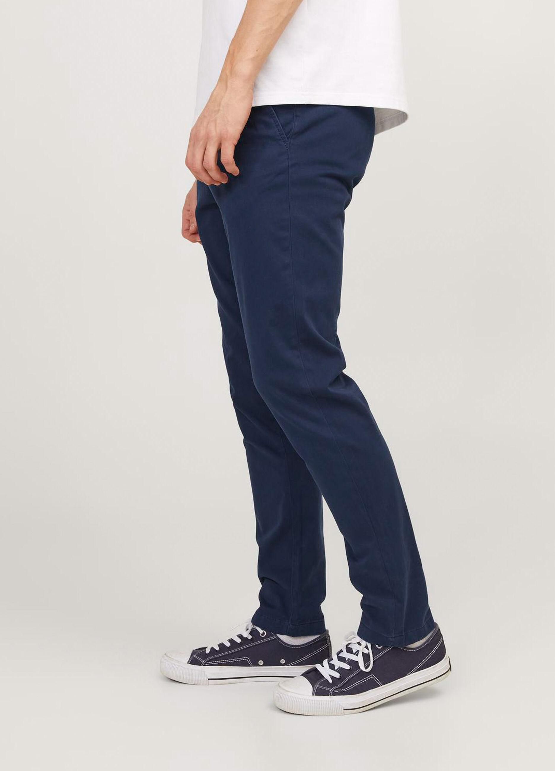 Pantaloni chino regular fit uomo _4