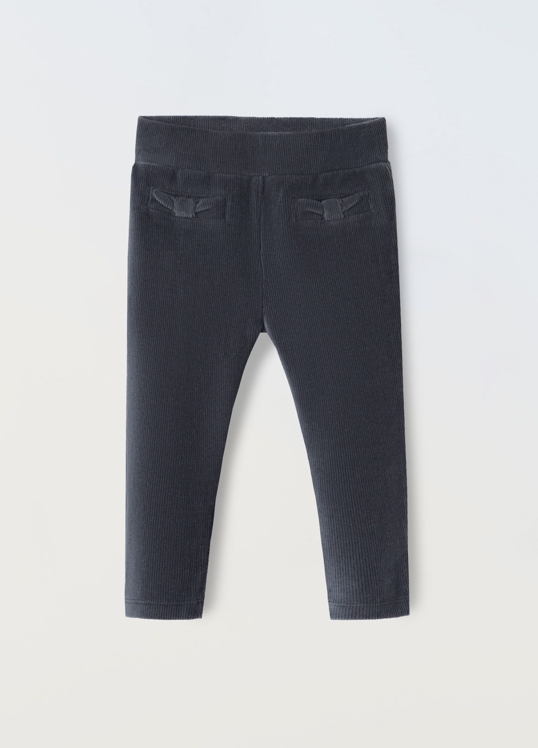 Leggings in ciniglia stretch neonata_0