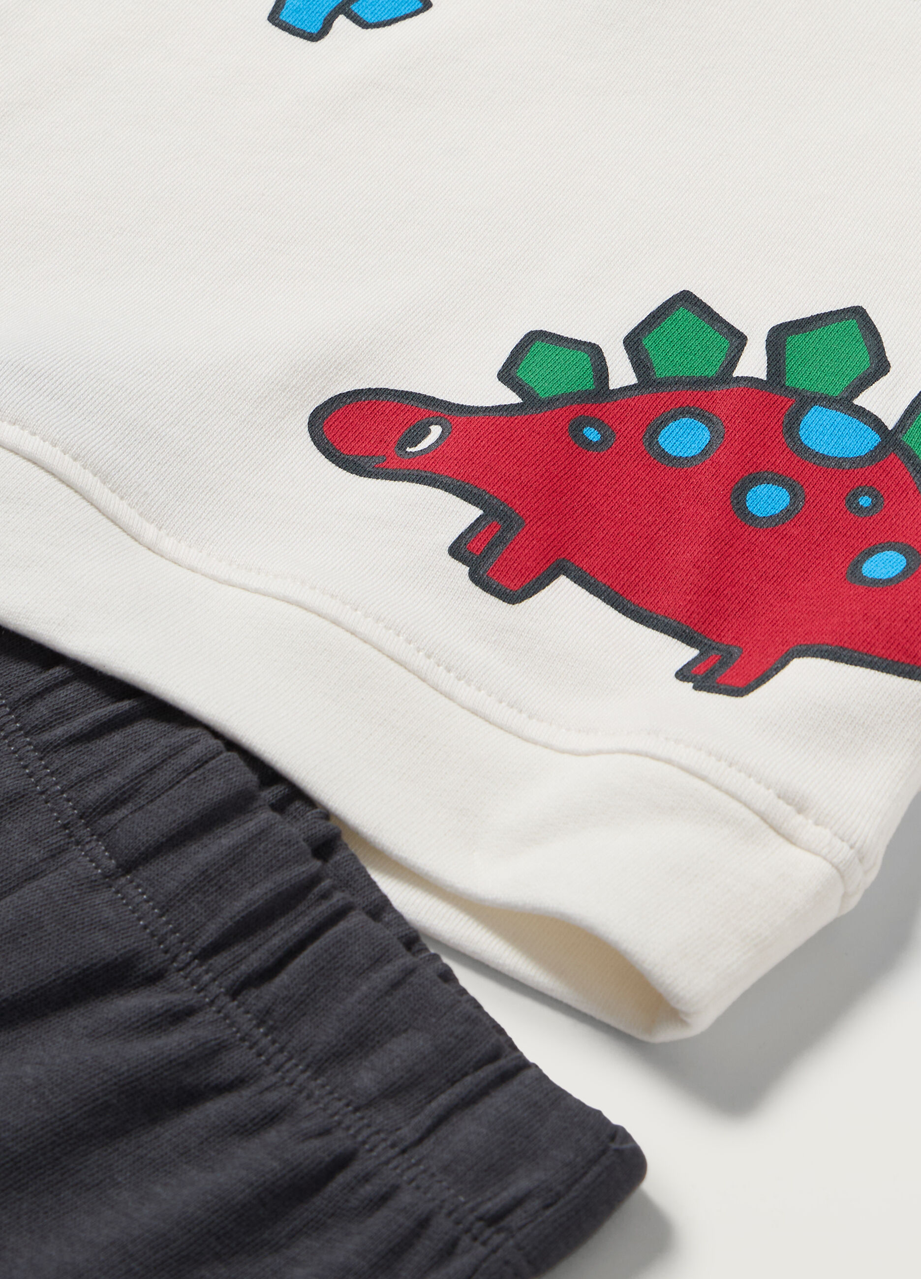 Jogging set in puro cotone neonato_1