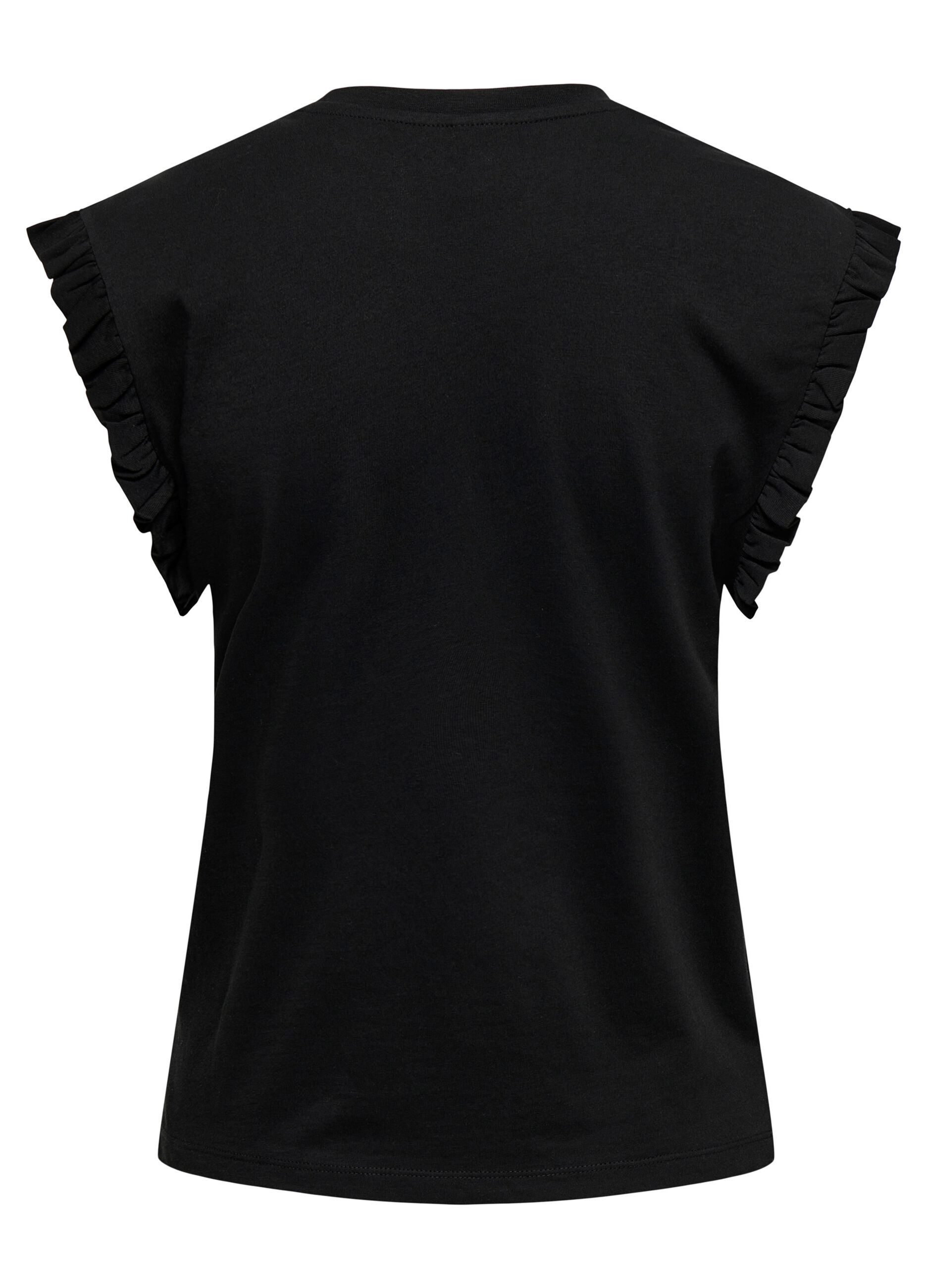 T-shirt con rouches donna_6