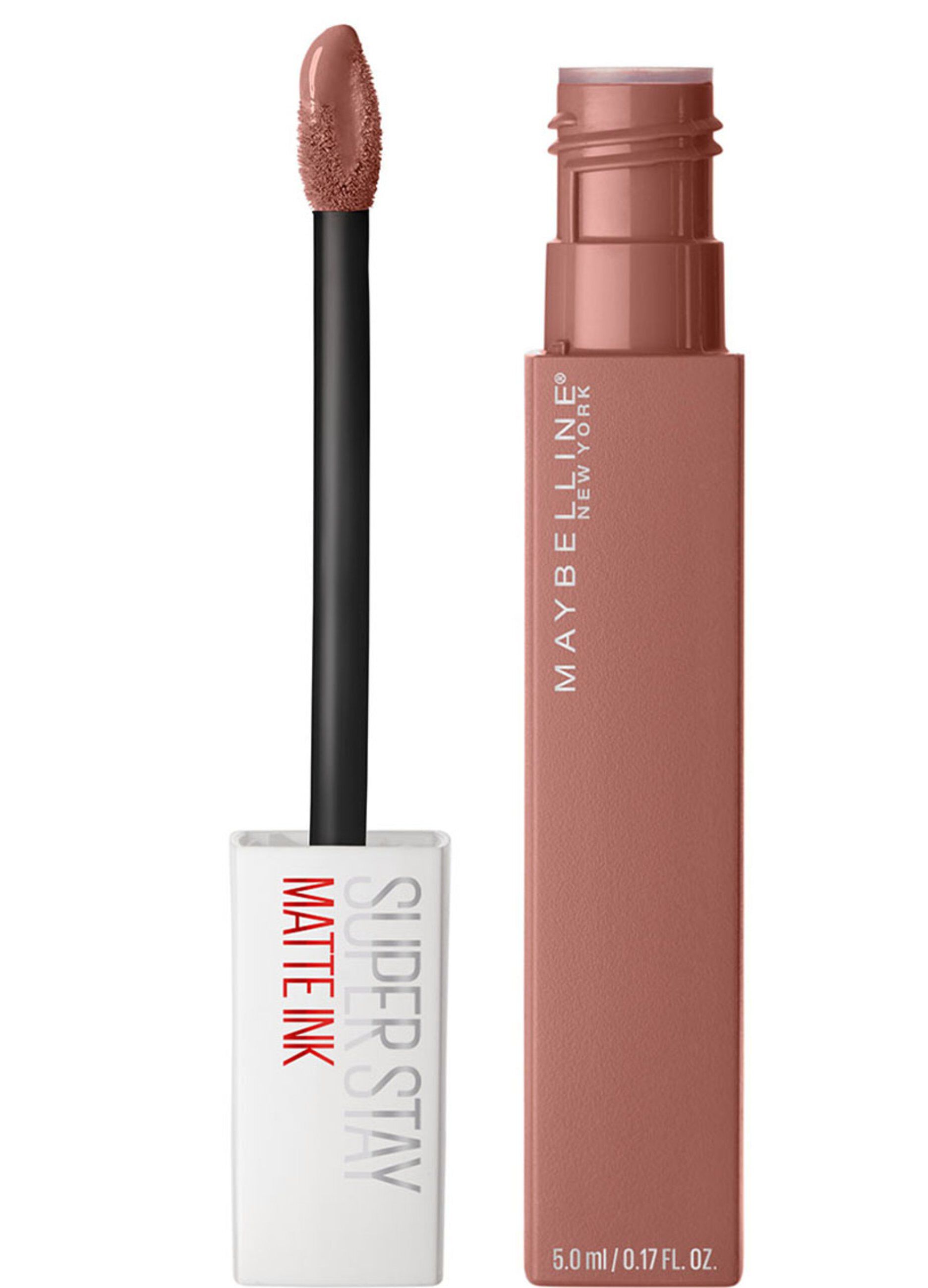 Maybelline New York Tinta Labbra SuperStay Matte Ink, Rossetto Matte Liquido a Lunga Tenuta, Seductress (65), 5 ml.
