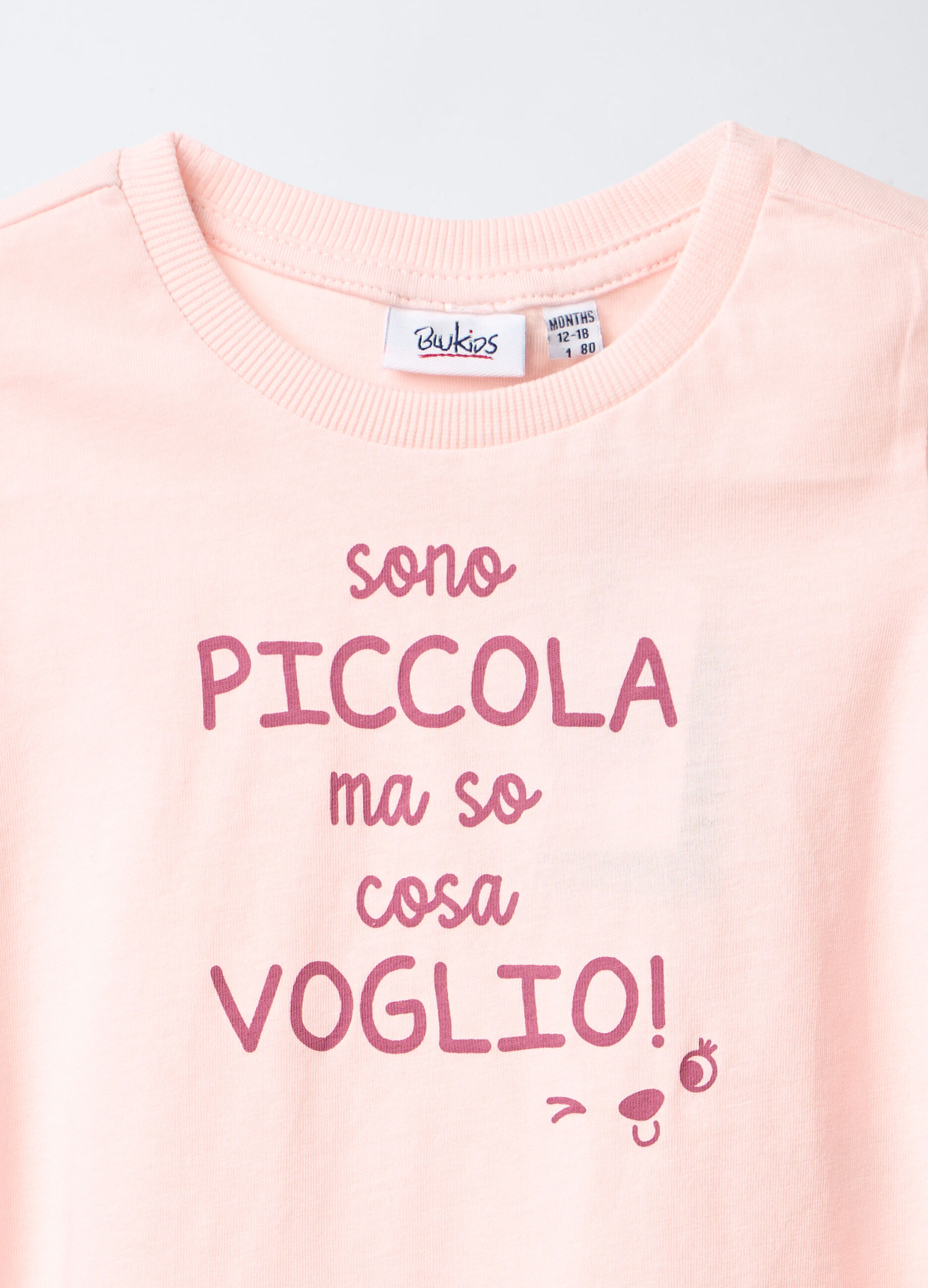 T-shirt Fit Slim in jersey di puro cotone bimba_2