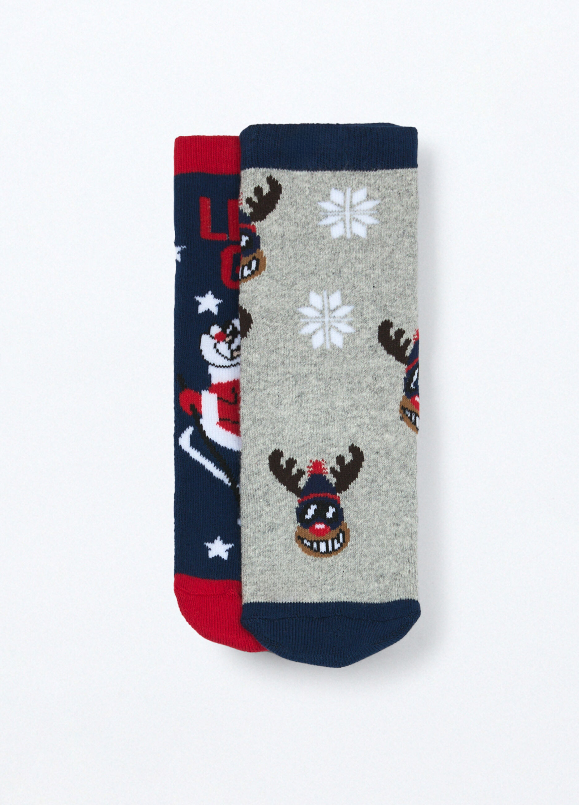 Pack 2 calze antiscivolo in spugna bambino_0