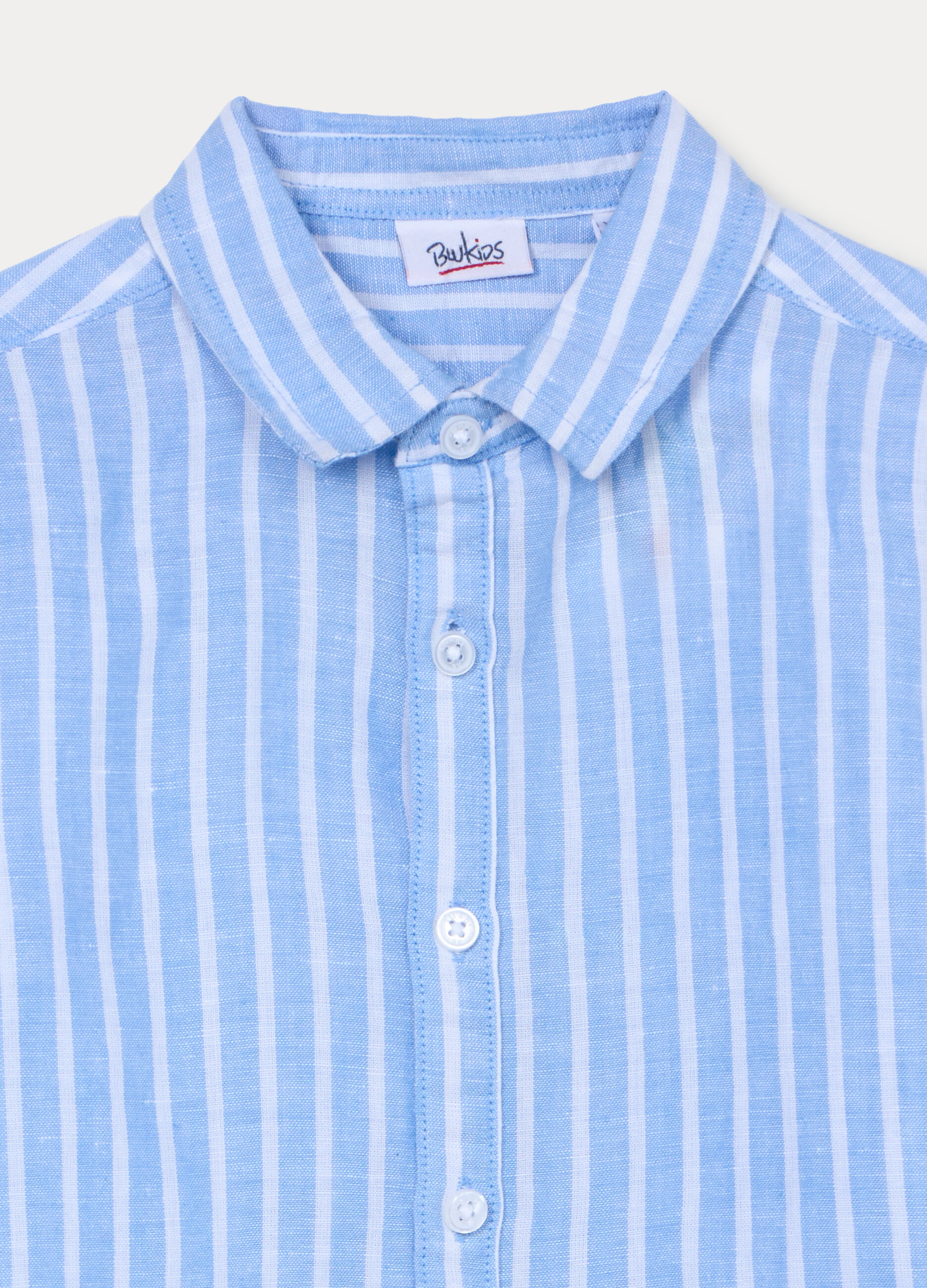 Camicia misto lino regolar fit bambino_2