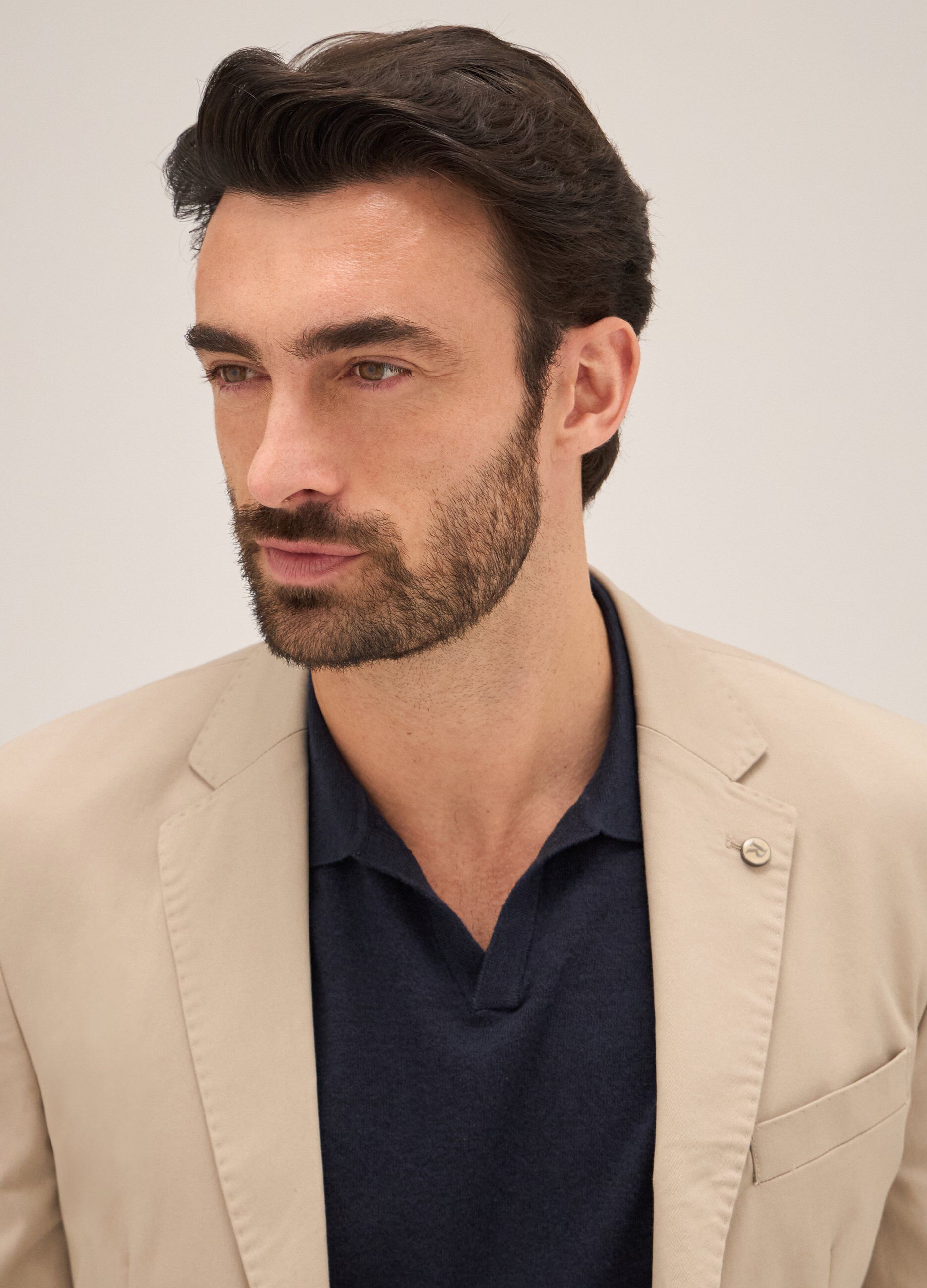 Blazer Rumford in misto cotone uomo_2